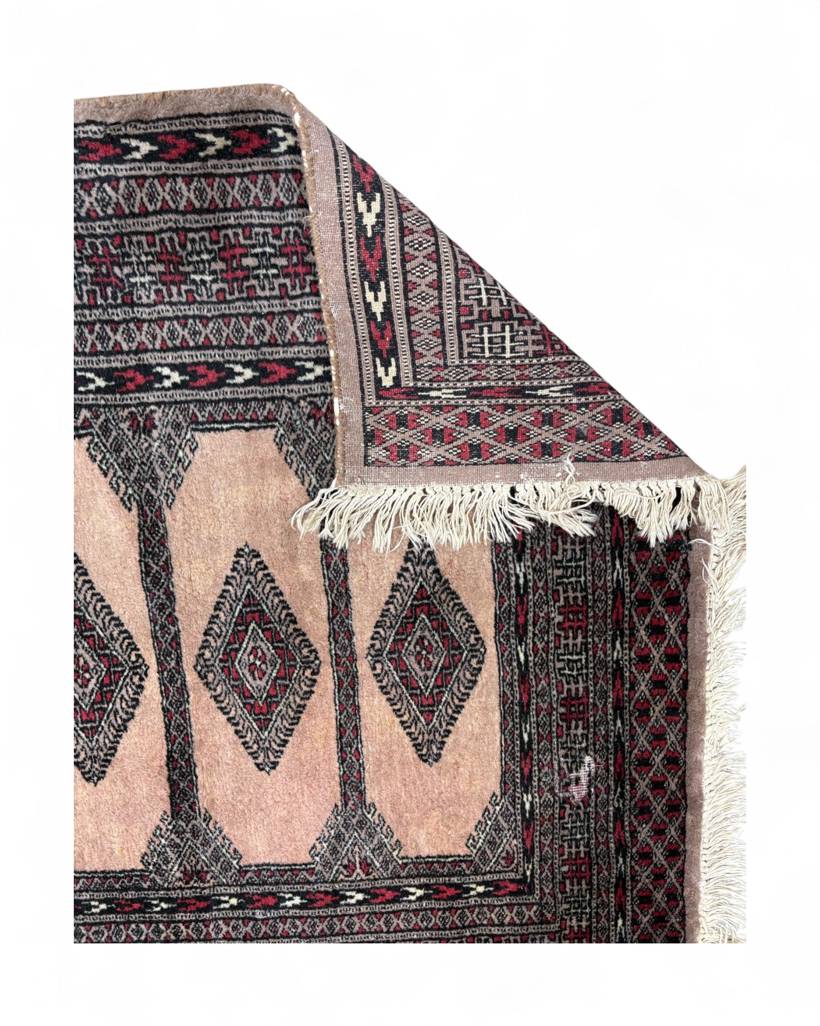 Hand-knotted Vintage Bokhara rug | 95 x 150cm