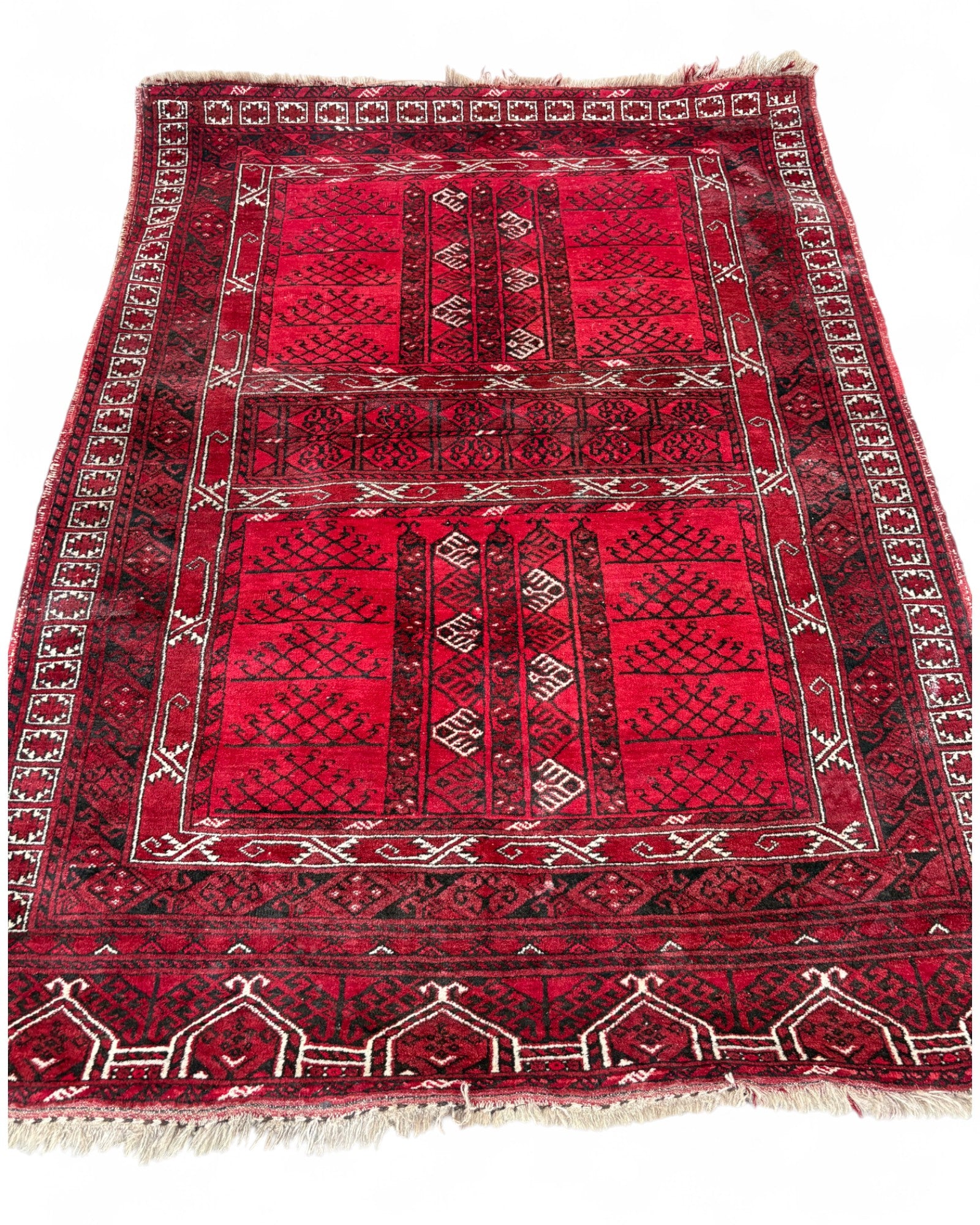 Vintage Afghan Wool Rug | 132 x 182cm