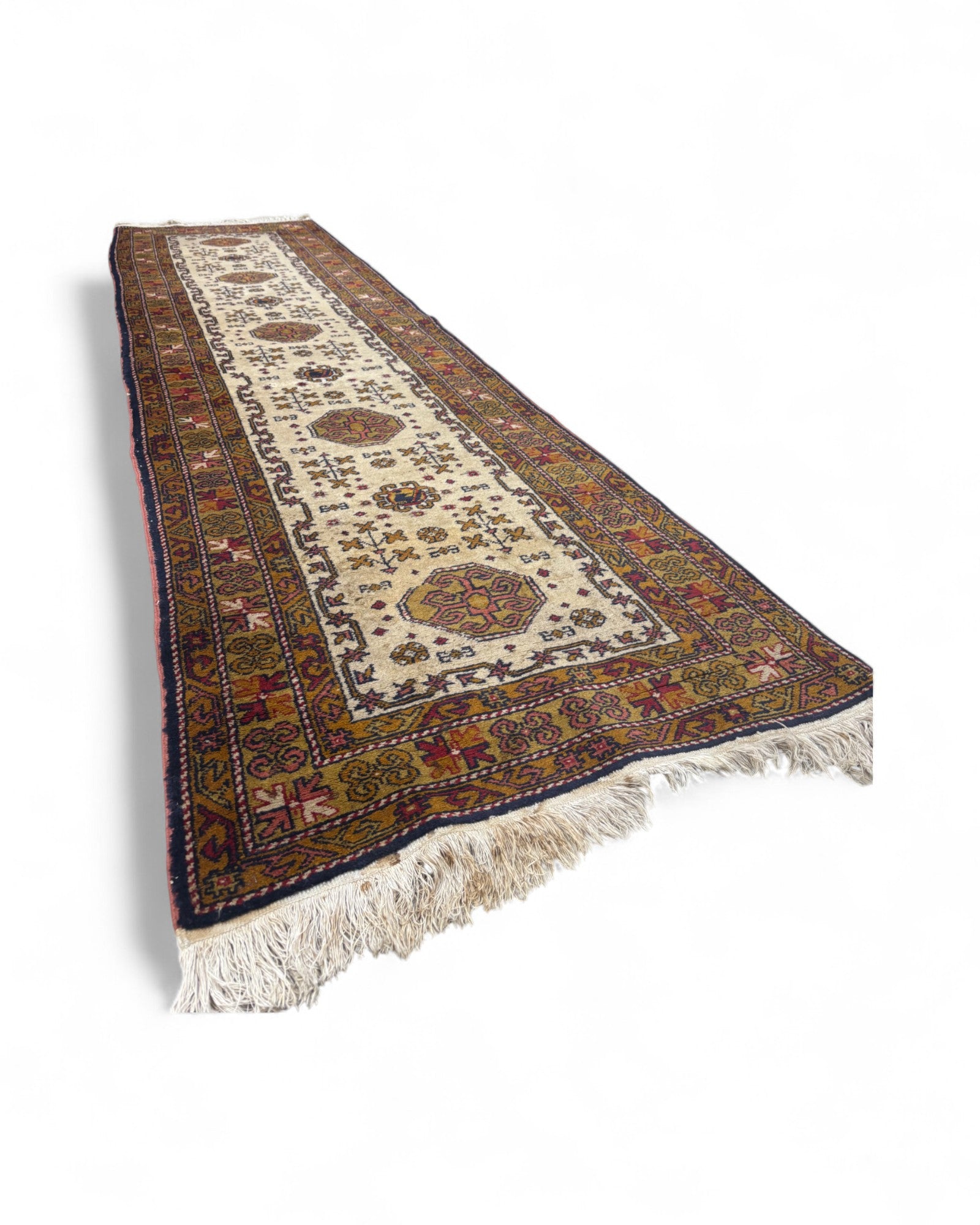 Vintage Turkish Runner Rug | 78 x 300cm