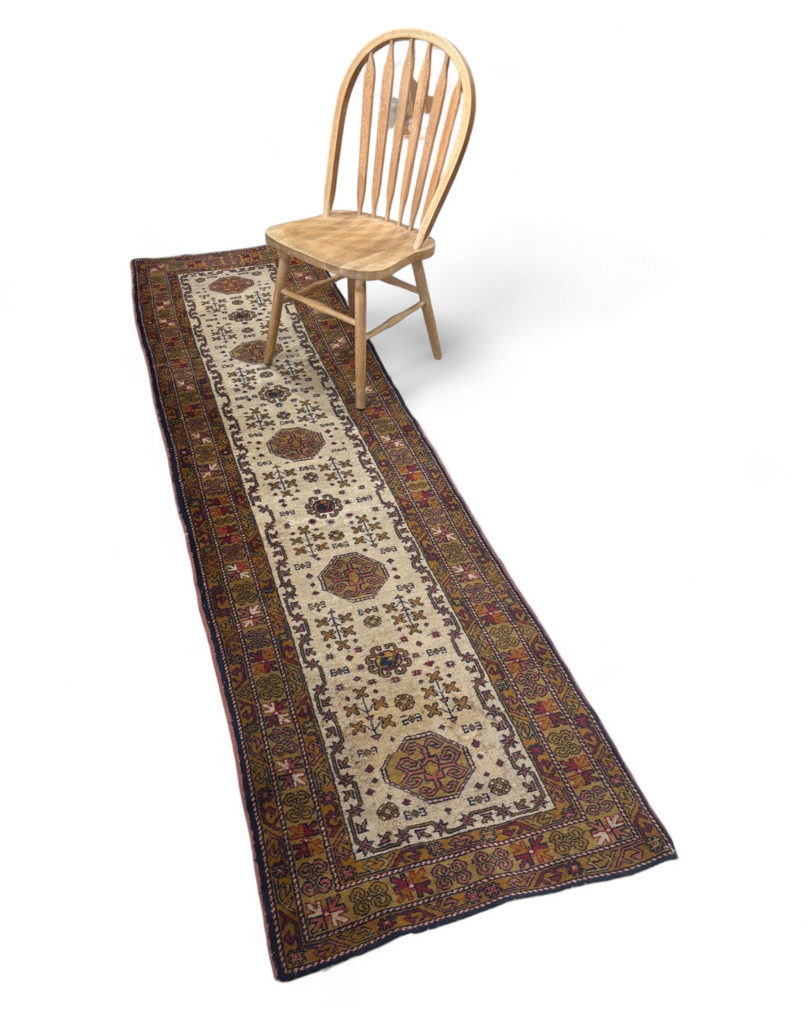 Vintage Turkish Runner Rug | 78 x 300cm