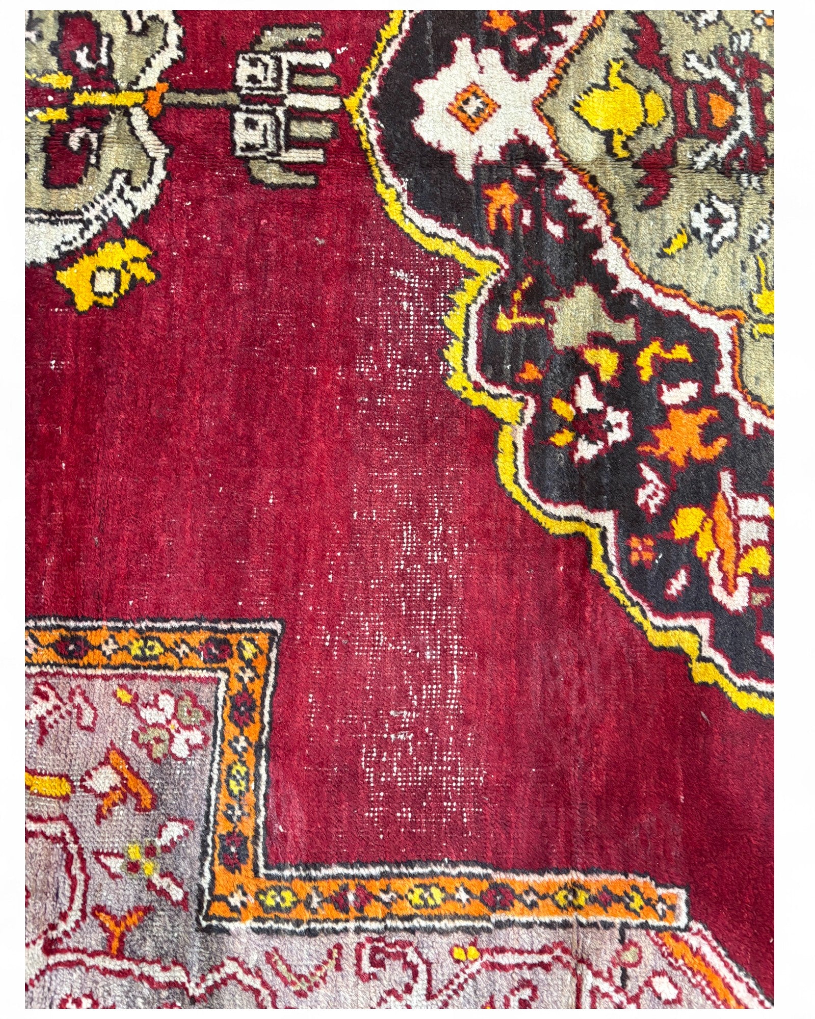 Vintage Turkish Medallion Rug | 234 x 360 cm