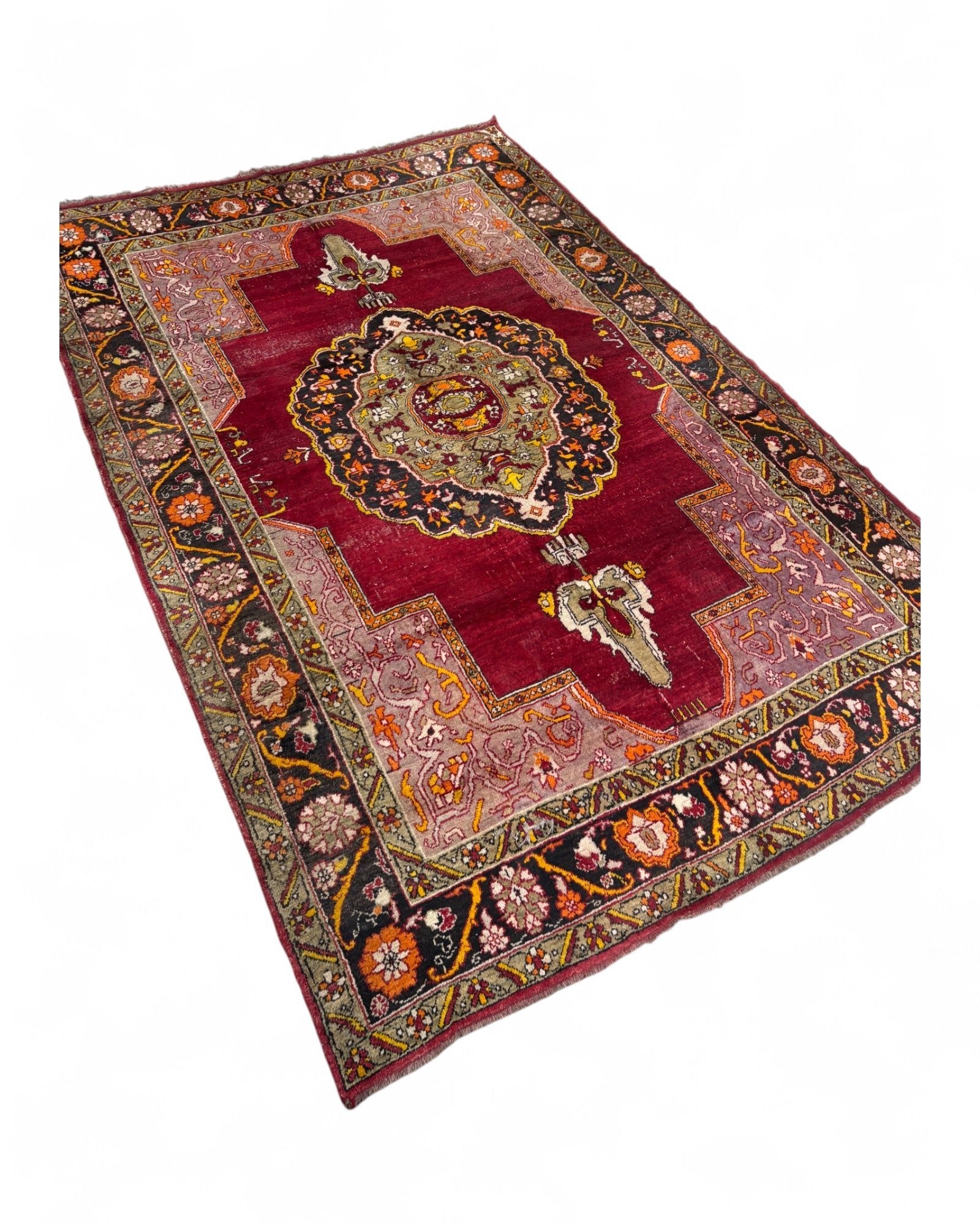 Vintage Turkish Medallion Rug | 234 x 360 cm - Surround Living - 5