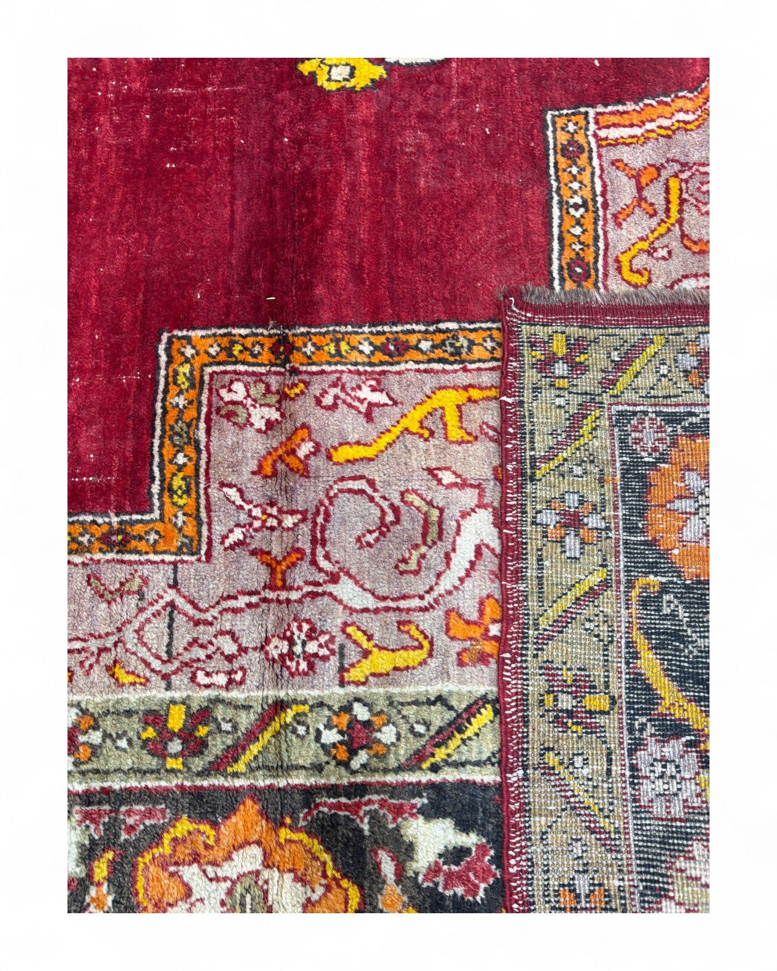 Vintage Turkish Medallion Rug | 234 x 360 cm