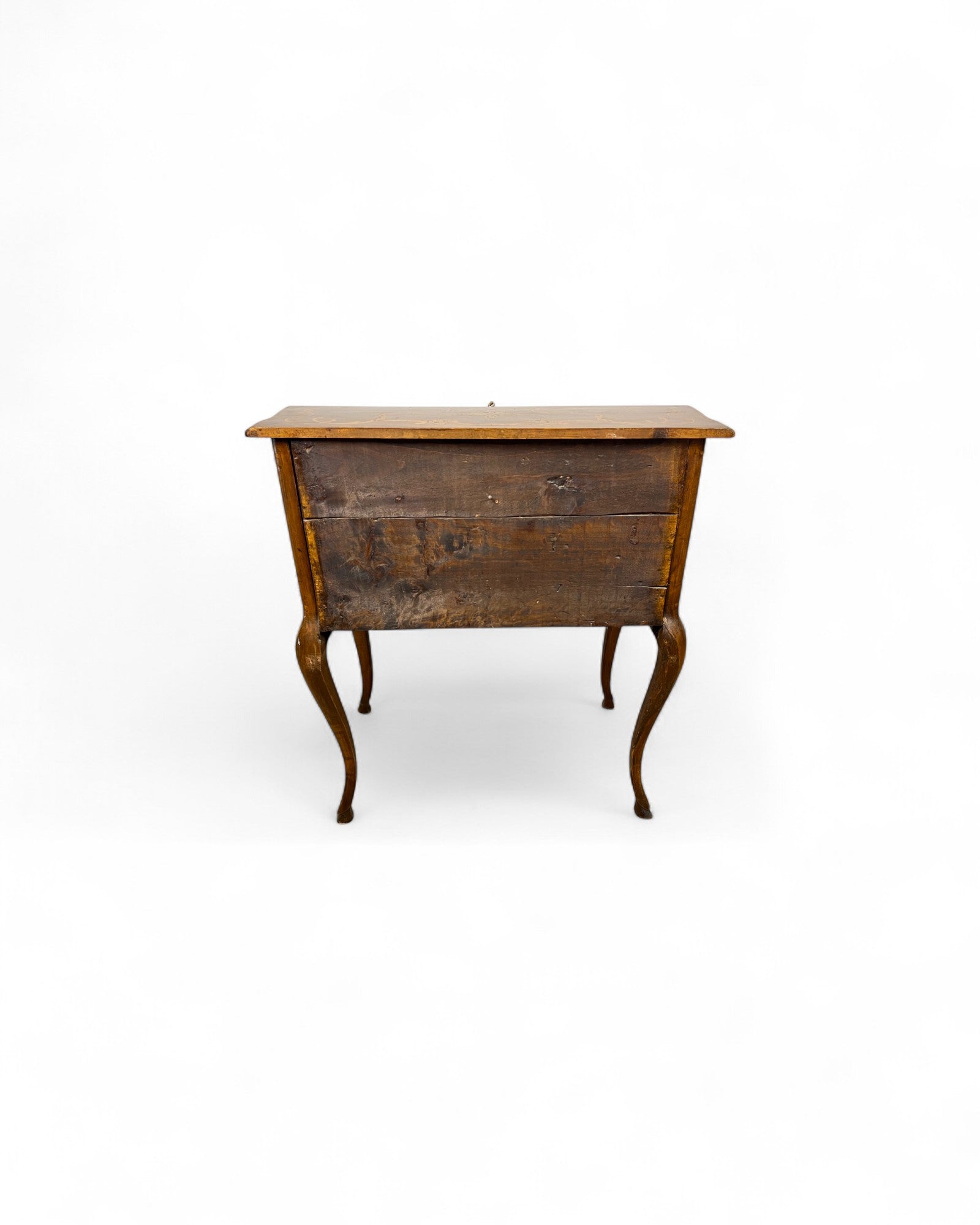 Small Turin Inlaid Rococo Secretaire