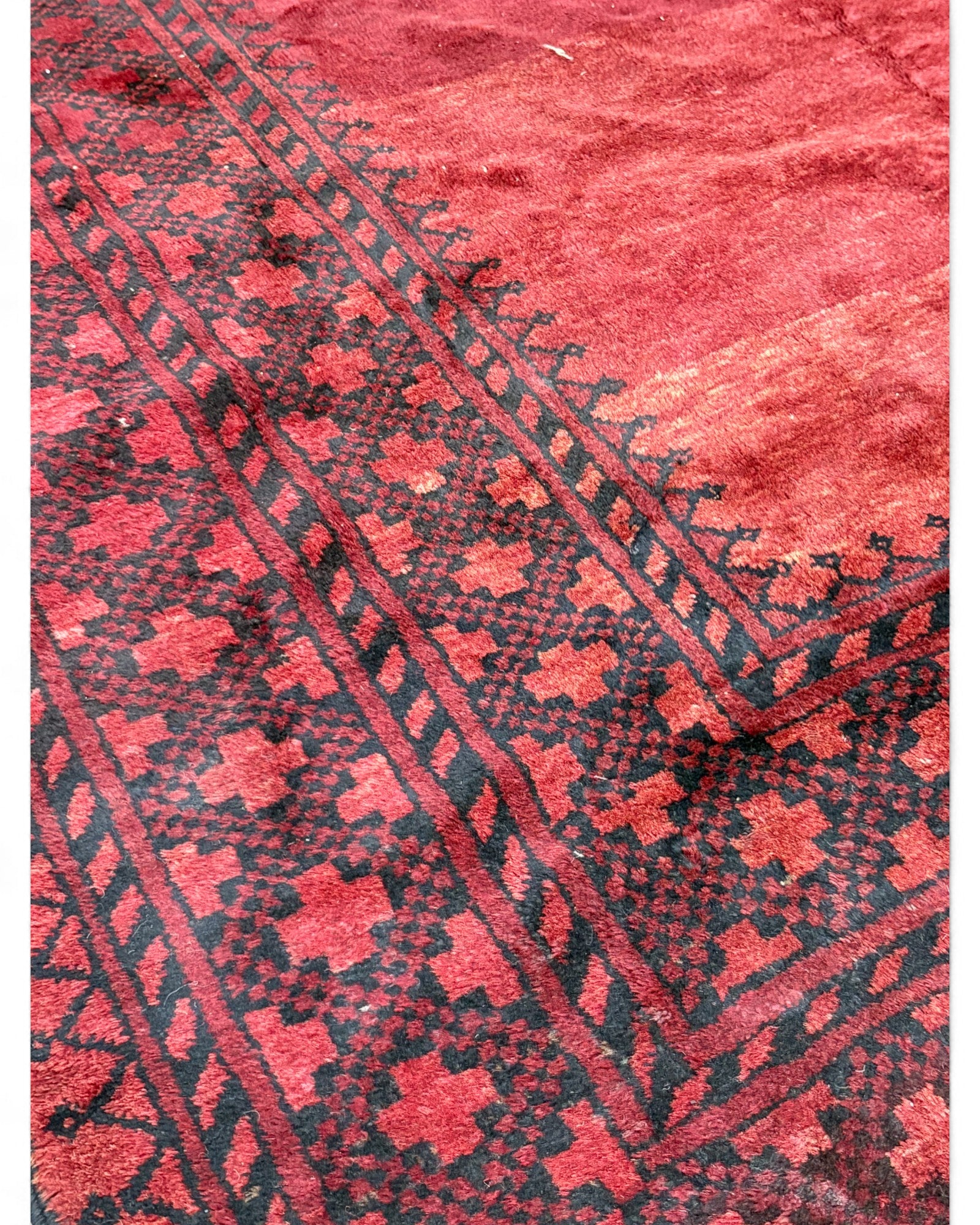 Khal Mohammadi Wool Rug – Afghanistan | 185 x 205 cm