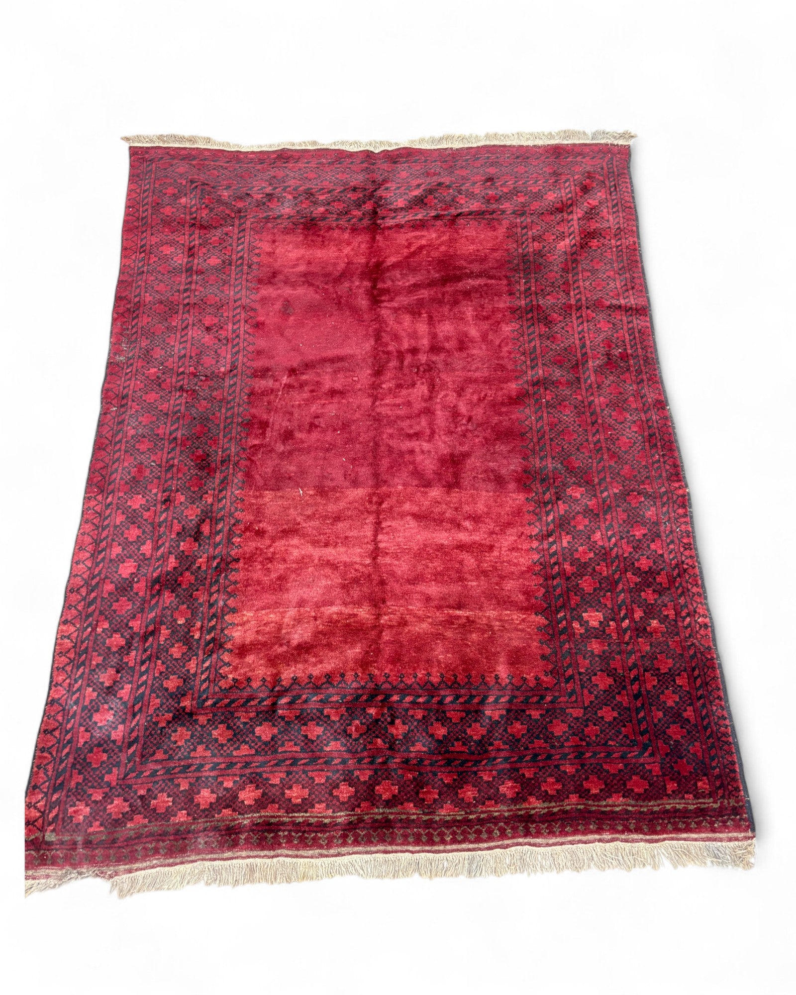 Khal Mohammadi Wool Rug – Afghanistan | 185 x 205 cm