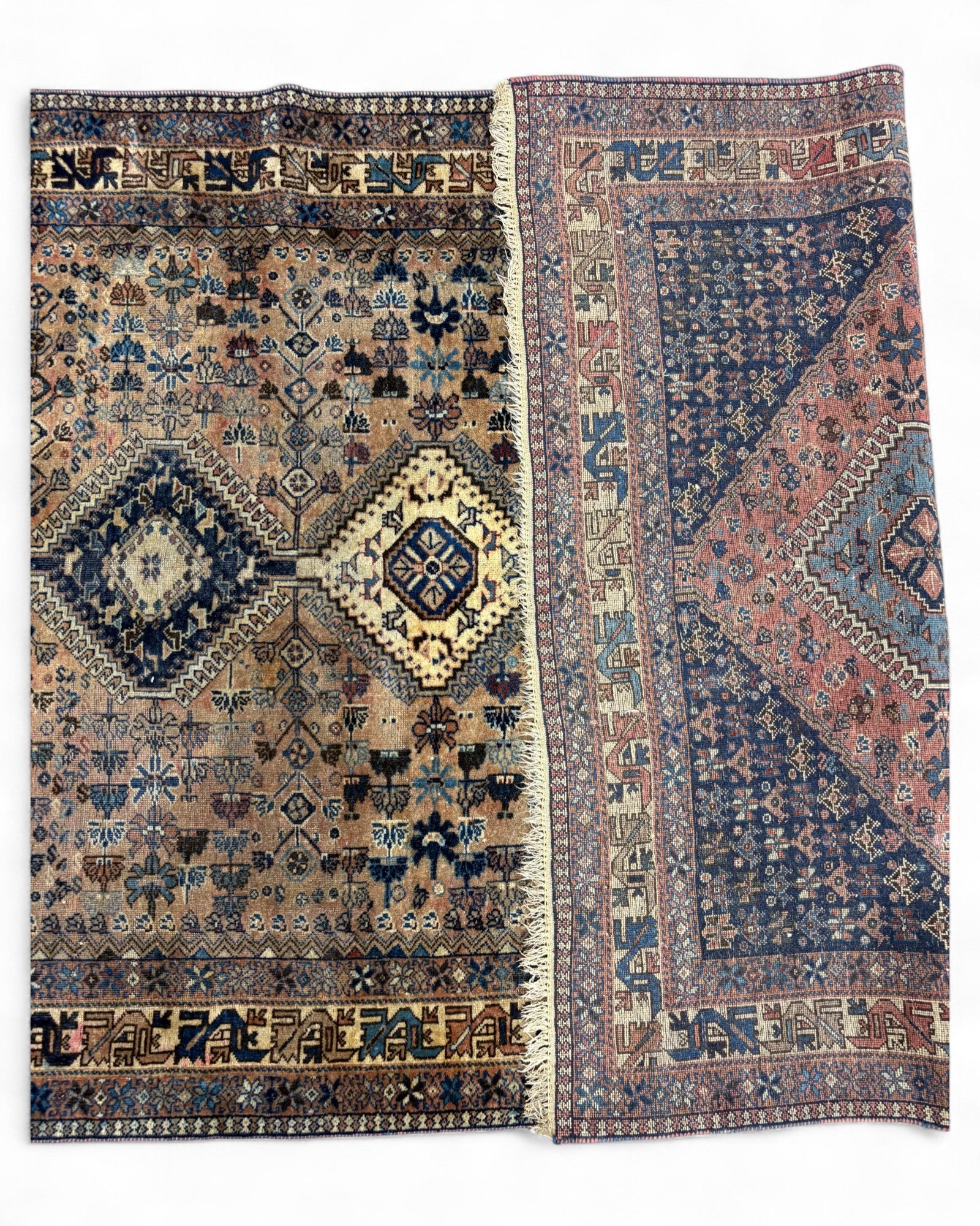 Persian Tribal Medallion Rug – Qashqai or Shiraz Region | 152 x 260cm