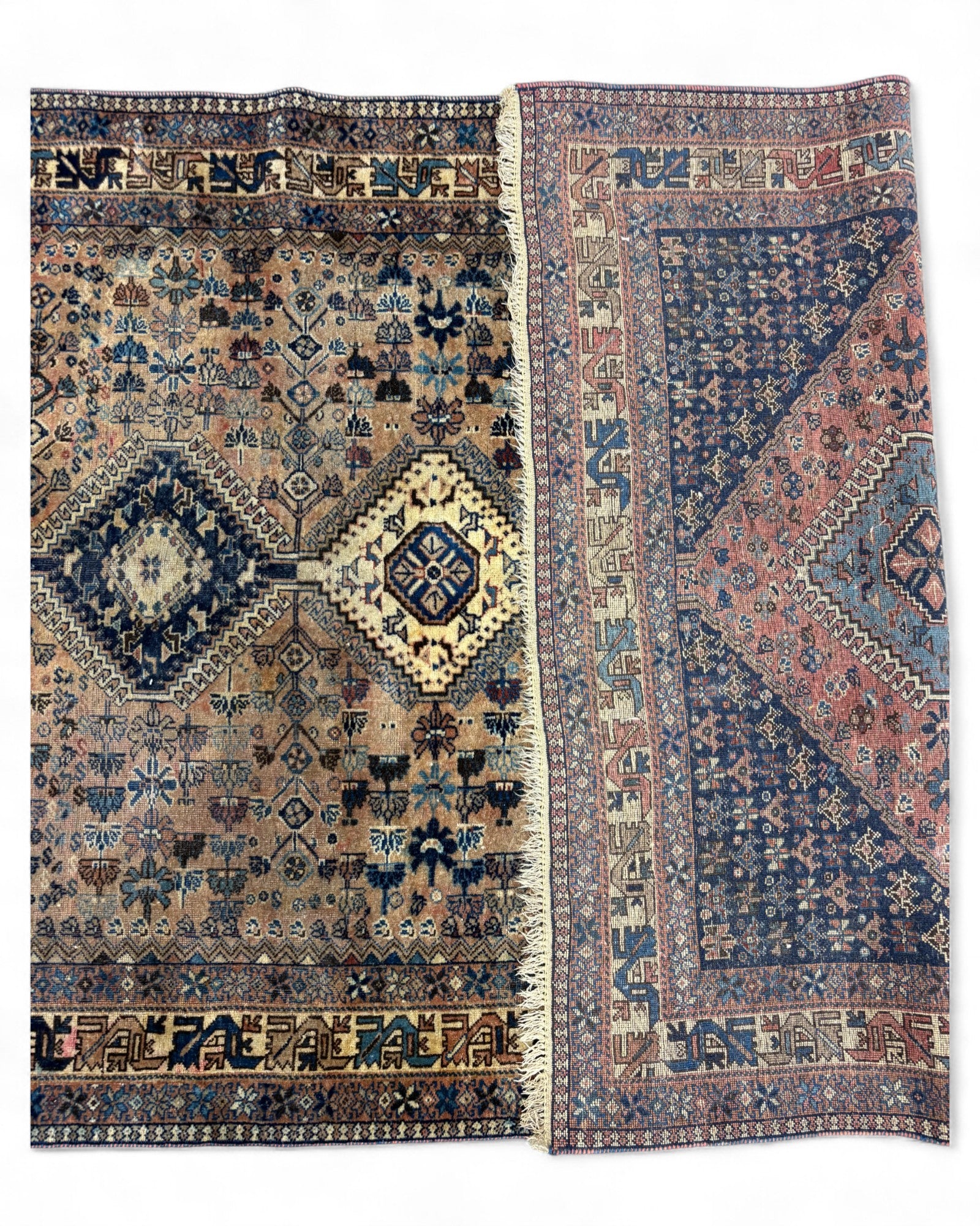 Persian Tribal Medallion Rug – Qashqai or Shiraz Region | 152 x 260cm