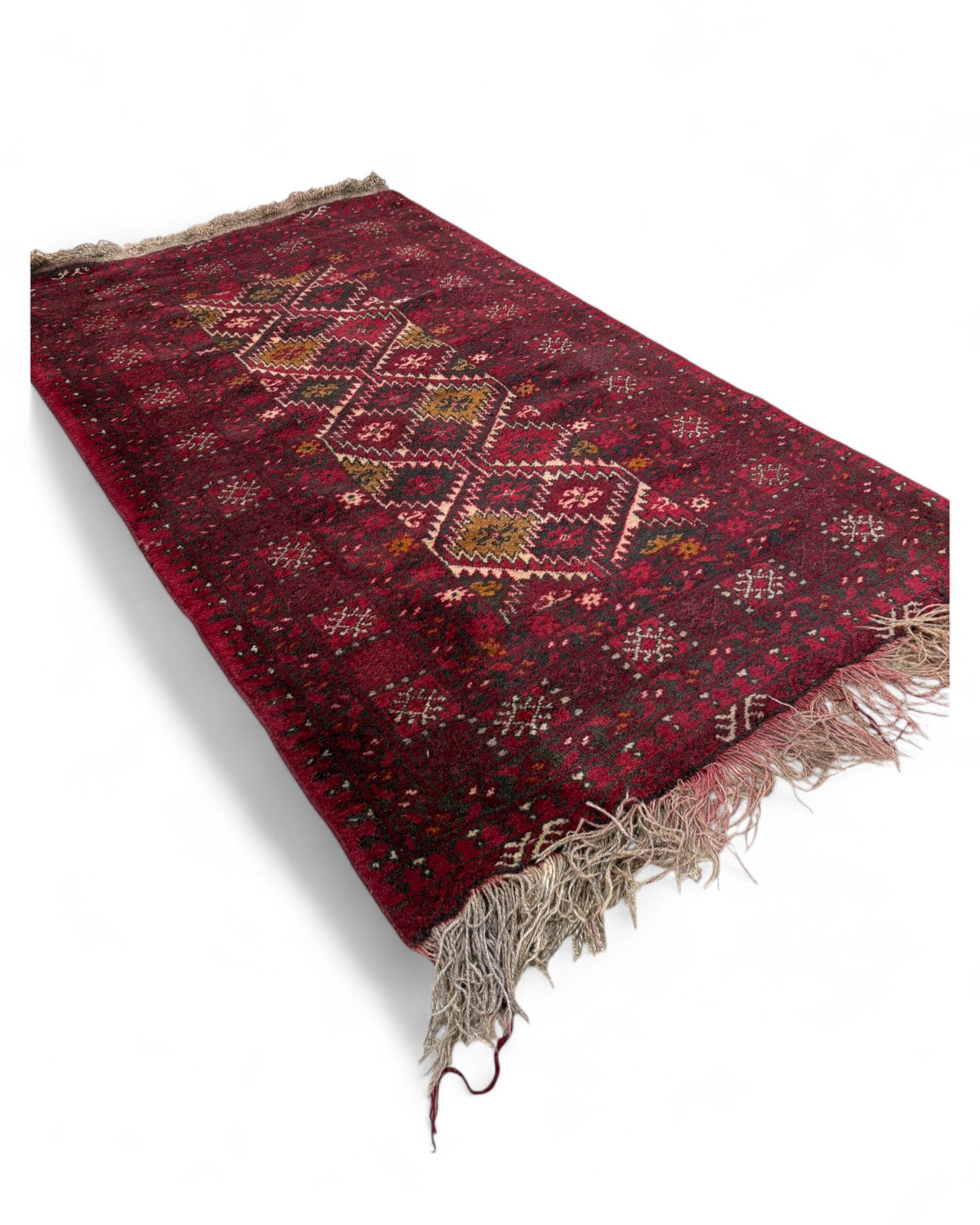 Baluch Tribal Wool Rug – Afghanistan | 101 x 181 cm