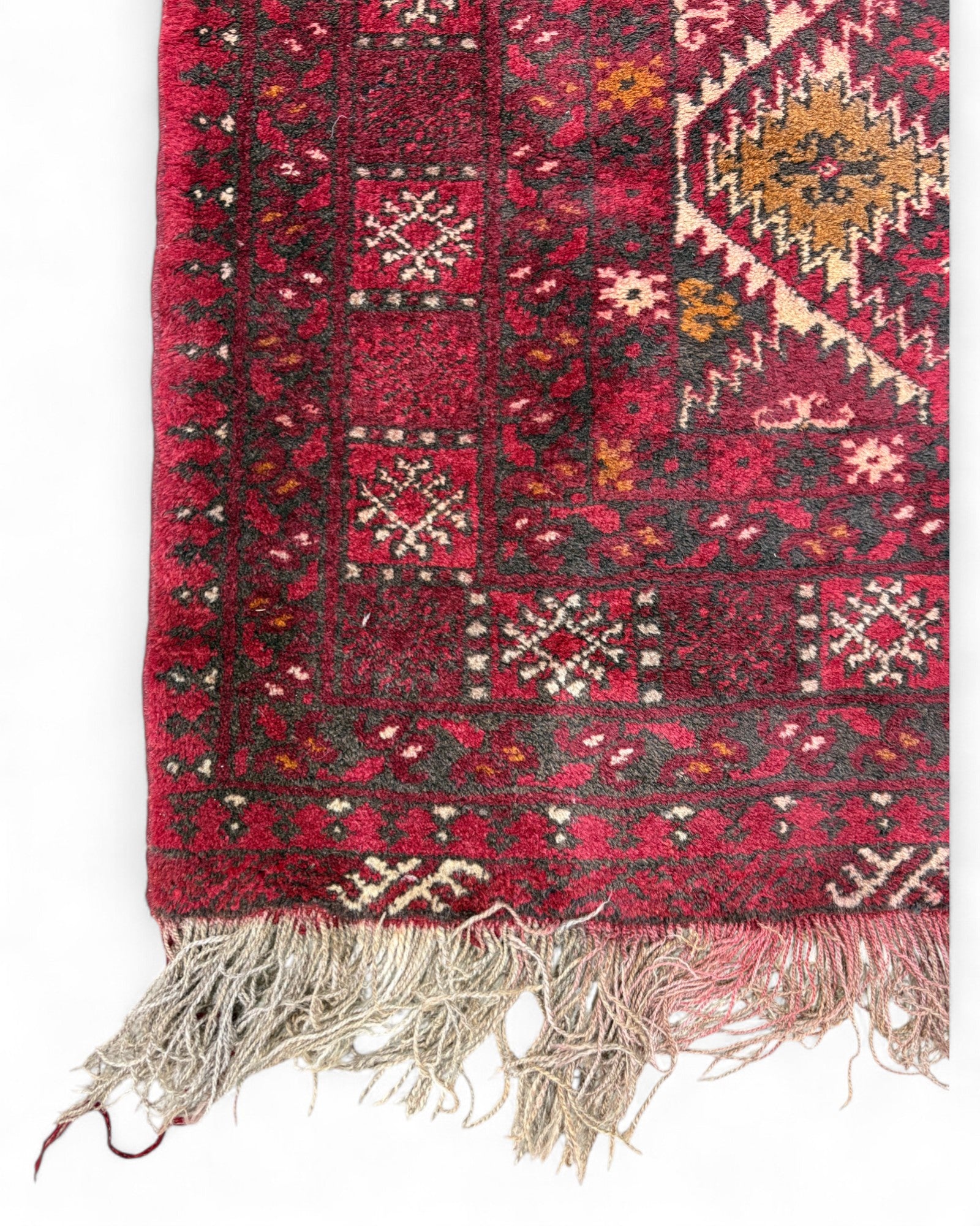 Baluch Tribal Wool Rug – Afghanistan | 101 x 181 cm