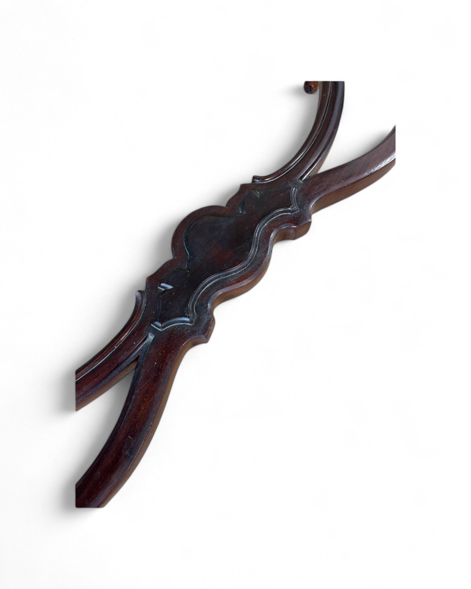 Renaissance White Marble Top Grotesque Leg Console Table