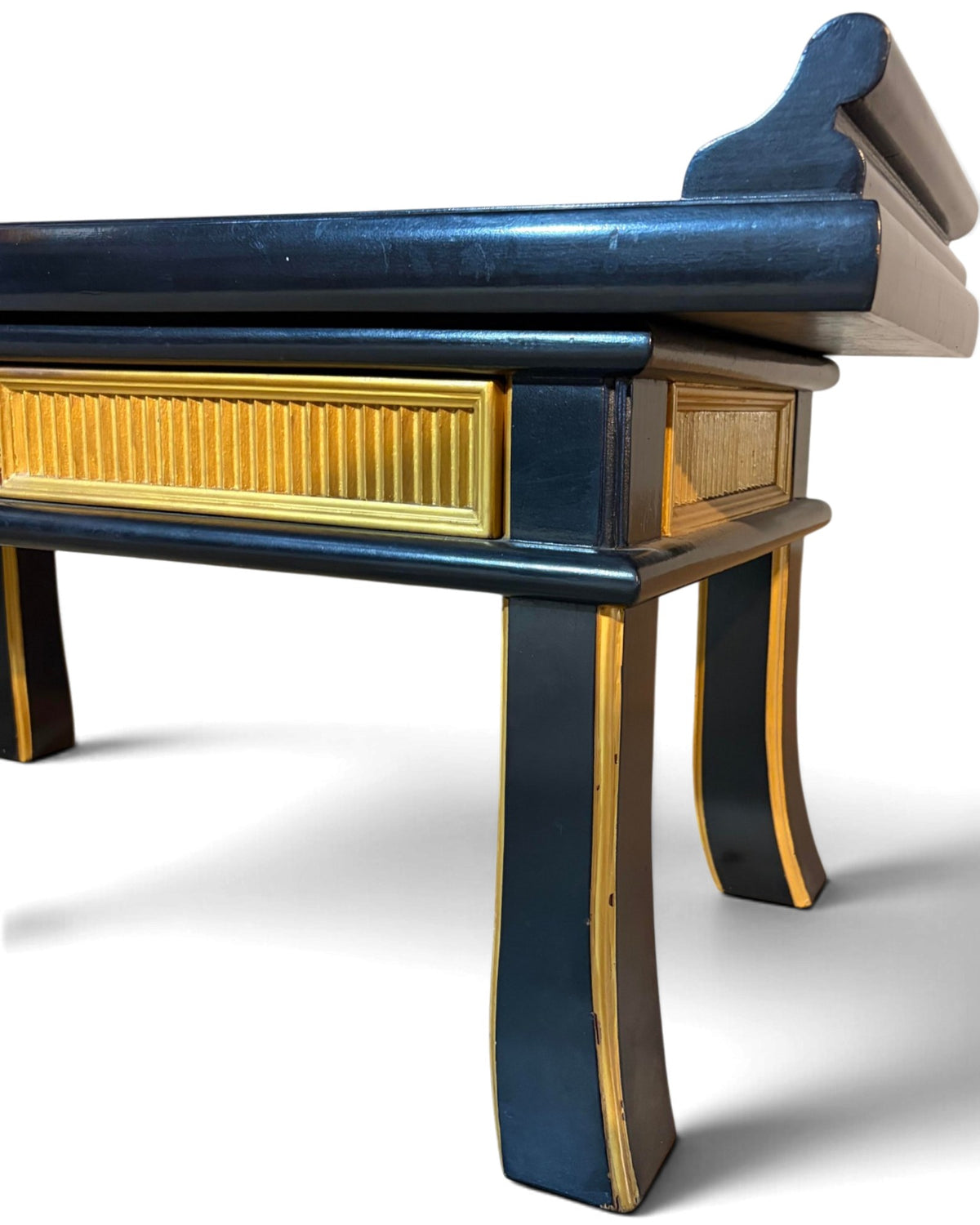 Solid Wood Lacquer Japanese Prayer Tables 3 Piece Set