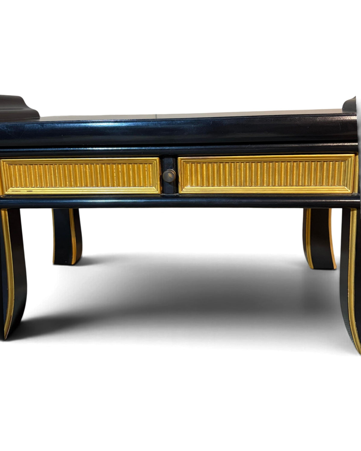 Solid Wood Lacquer Japanese Prayer Tables 3 Piece Set