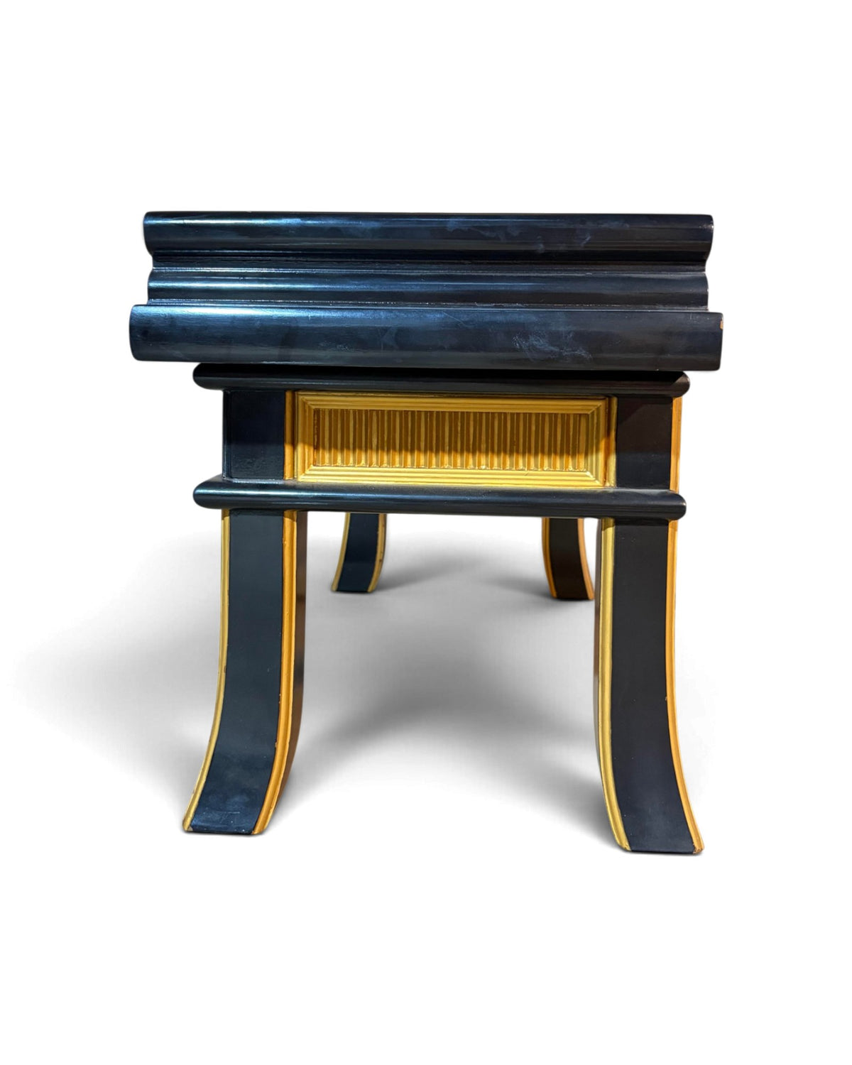 Solid Wood Lacquer Japanese Prayer Tables 3 Piece Set