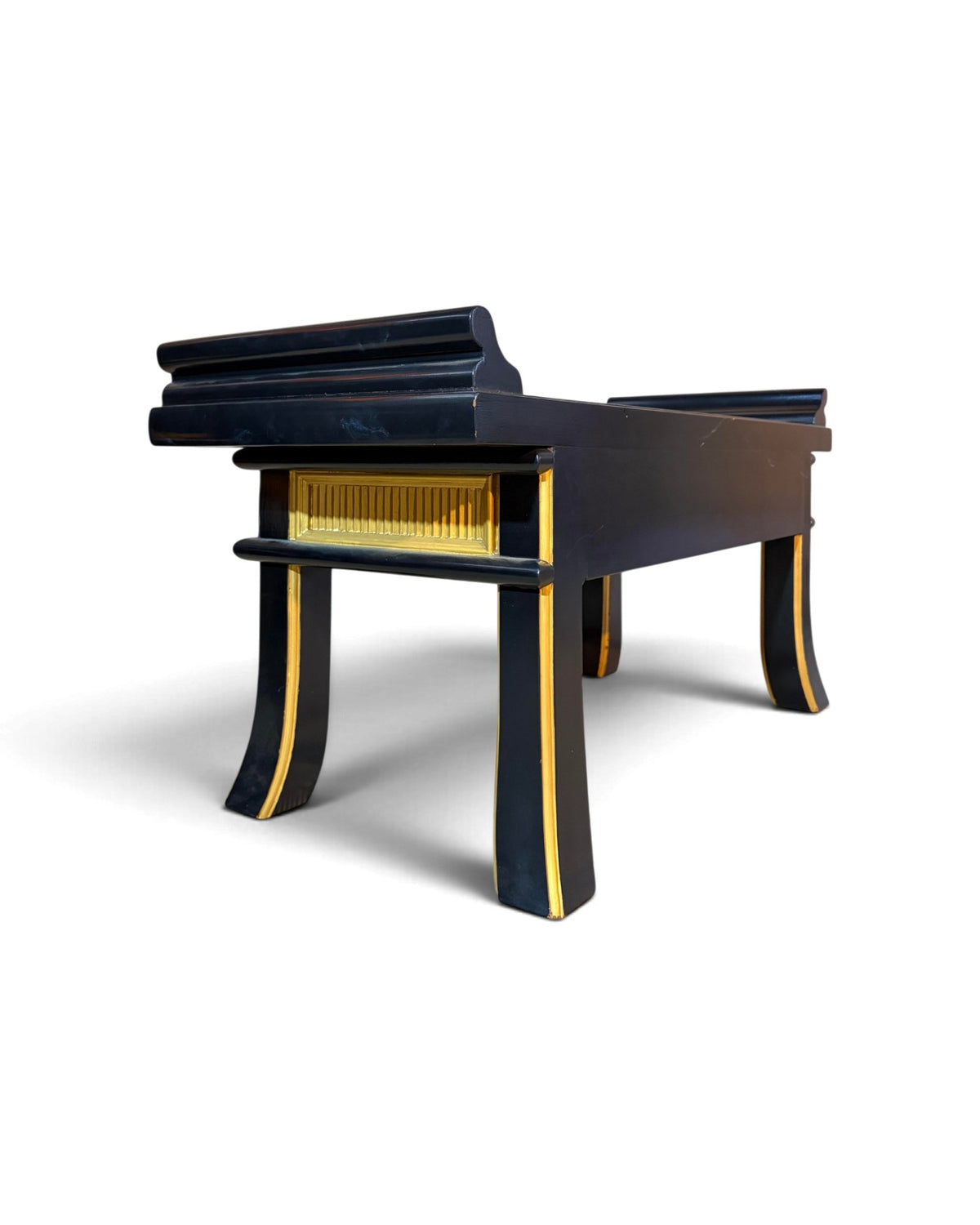 Solid Wood Lacquer Japanese Prayer Tables 3 Piece Set
