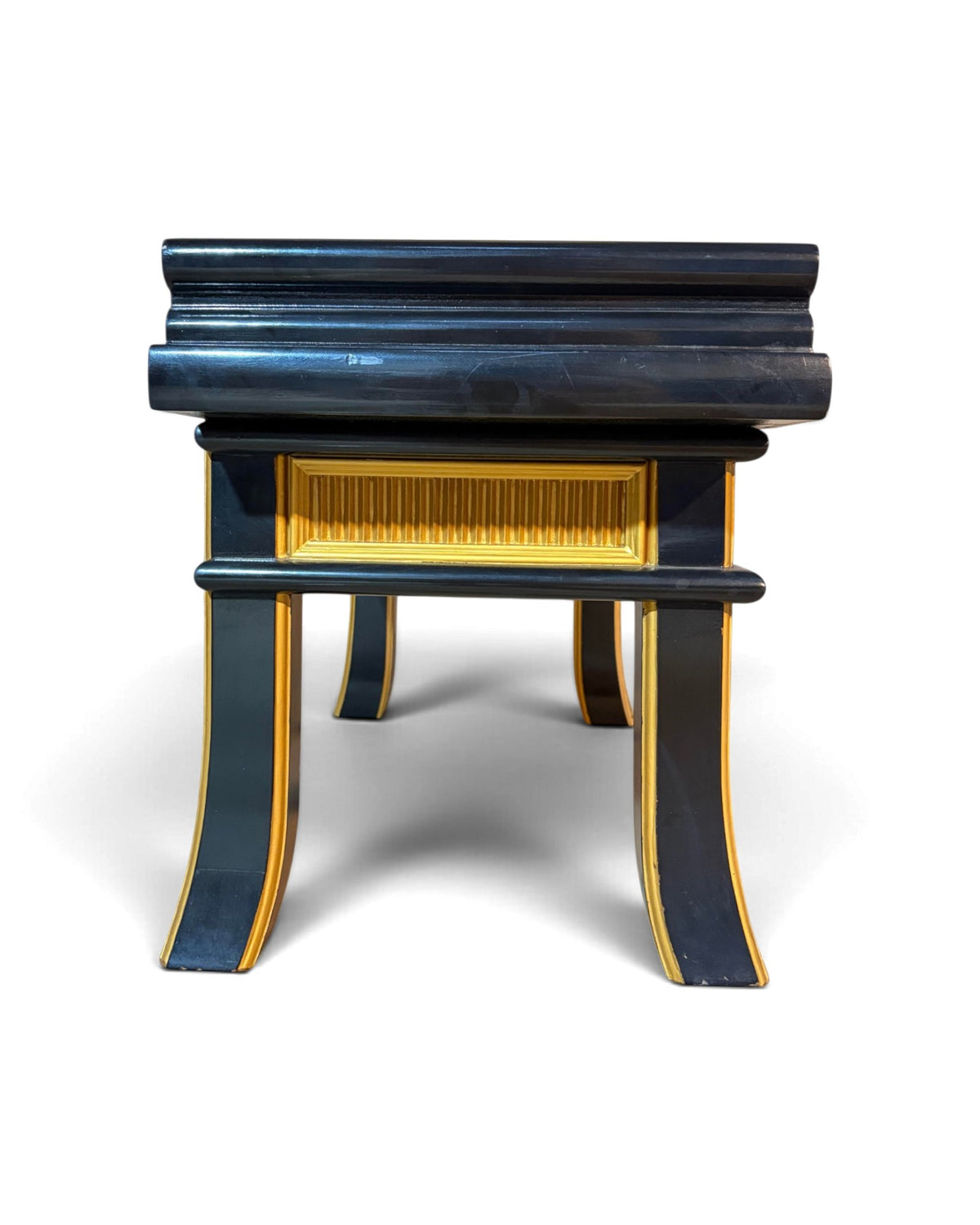 Solid Wood Lacquer Japanese Prayer Tables 3 Piece Set