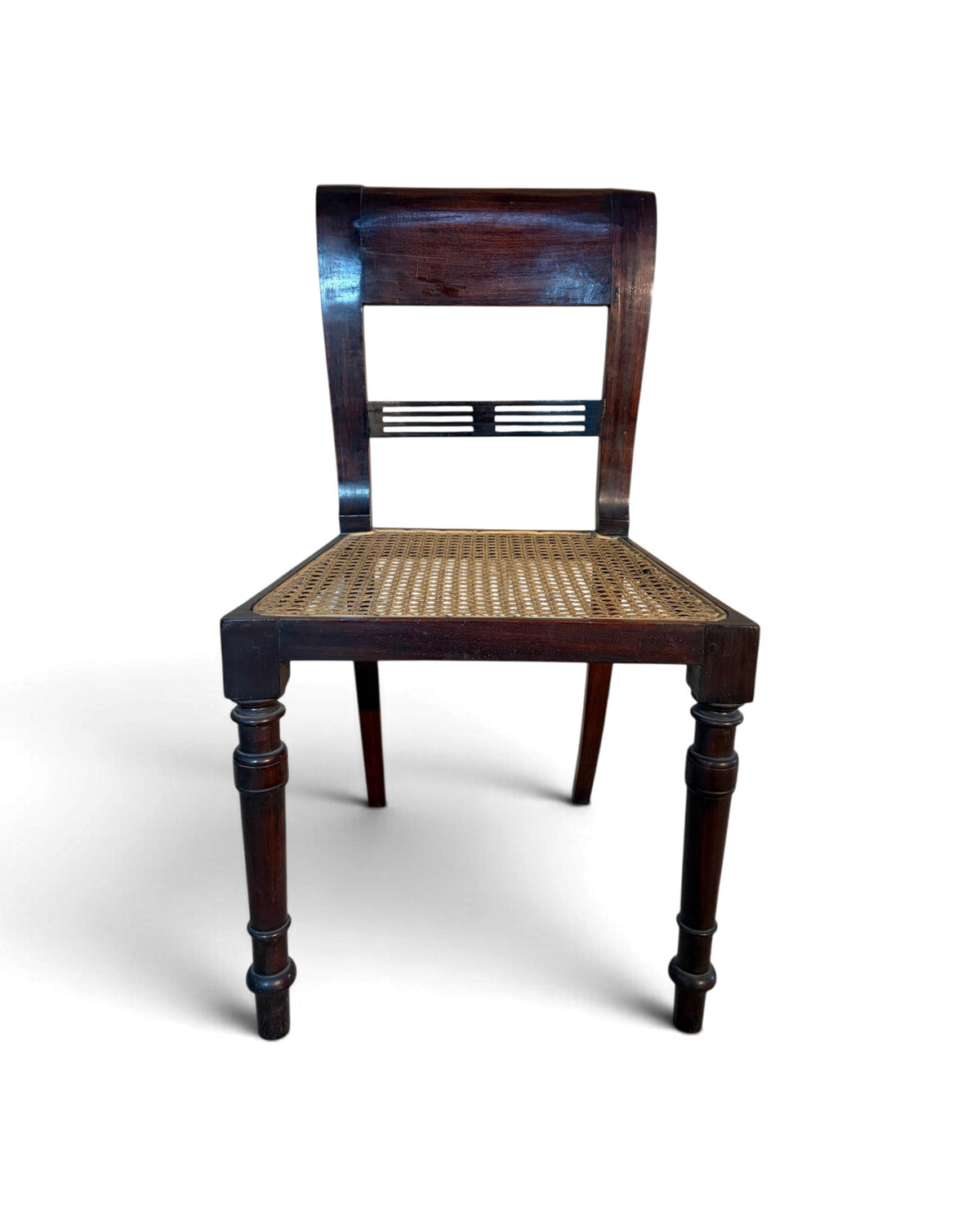 Set of 4 Rattan Dining Chairs