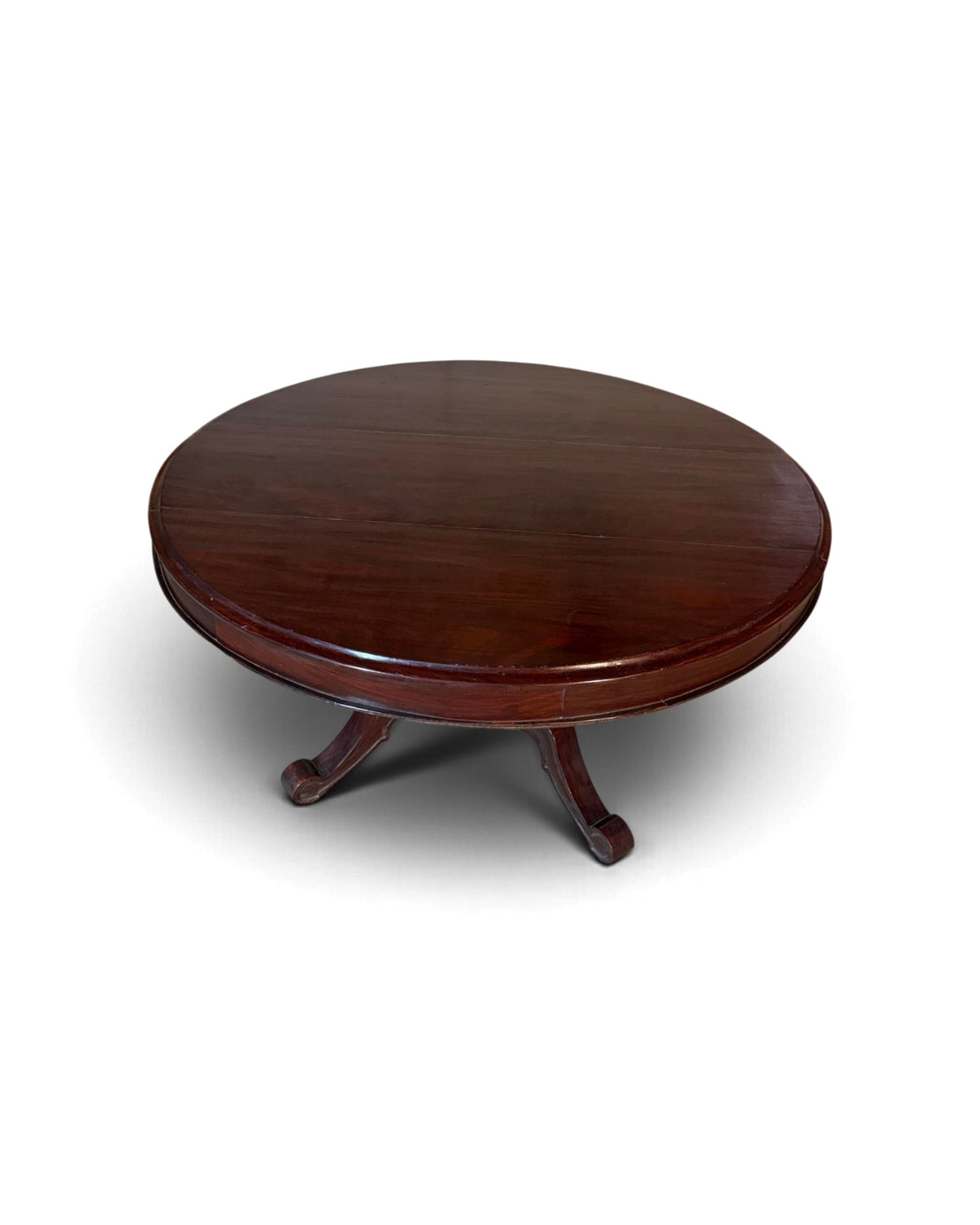 Round Teak Wooid Dining Table