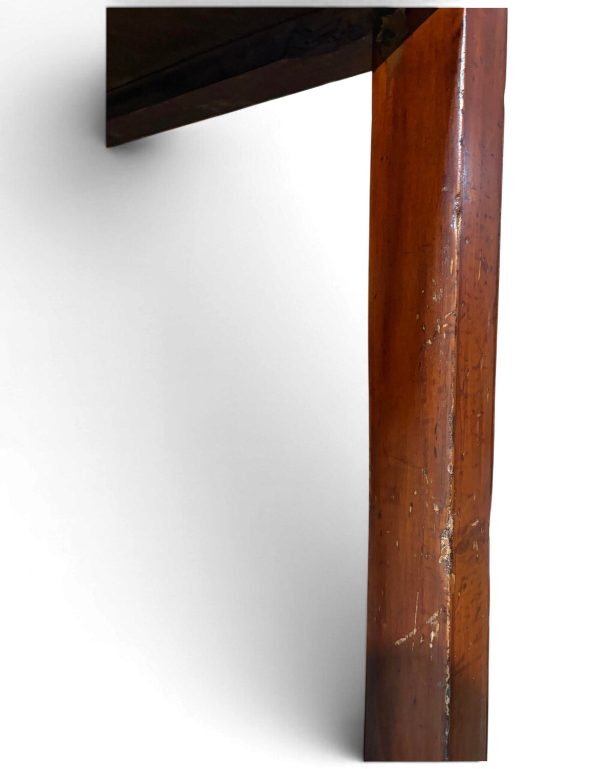 Teak Square Desk with Drawers