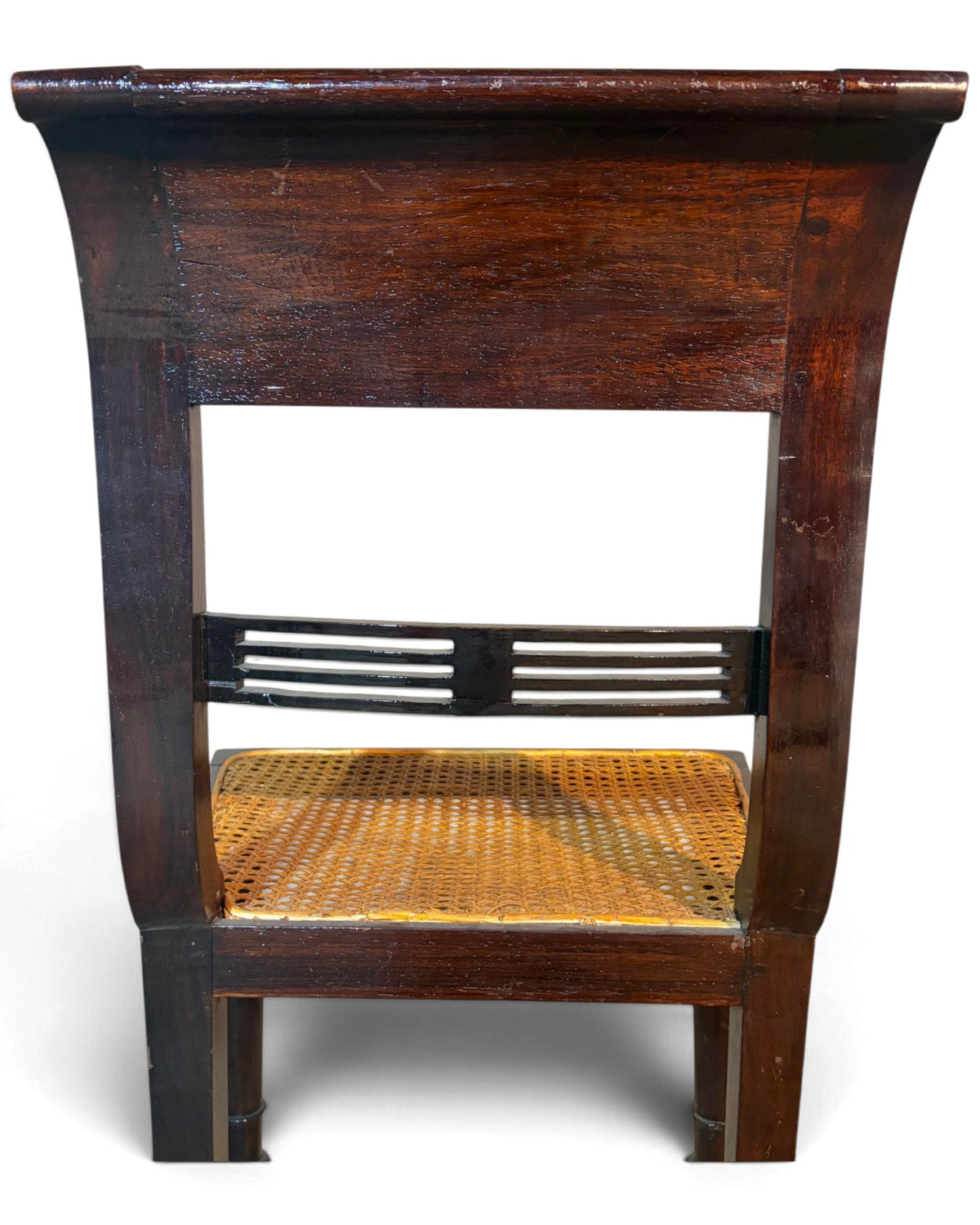 Rattan Dining Chair (Dark Lacquer)