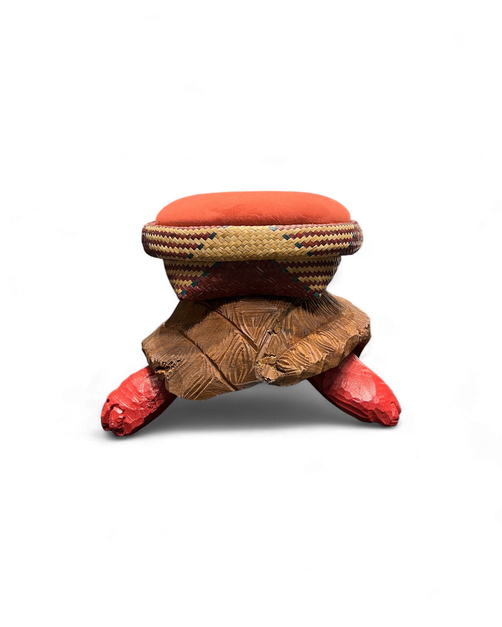 MASAYA - Turte Tote Basket Red