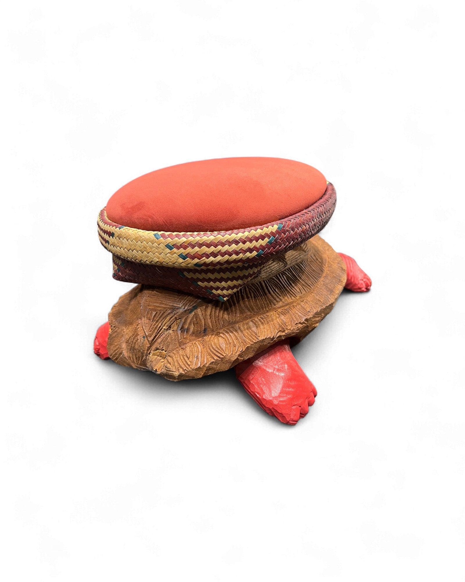 MASAYA - Turte Tote Basket Red