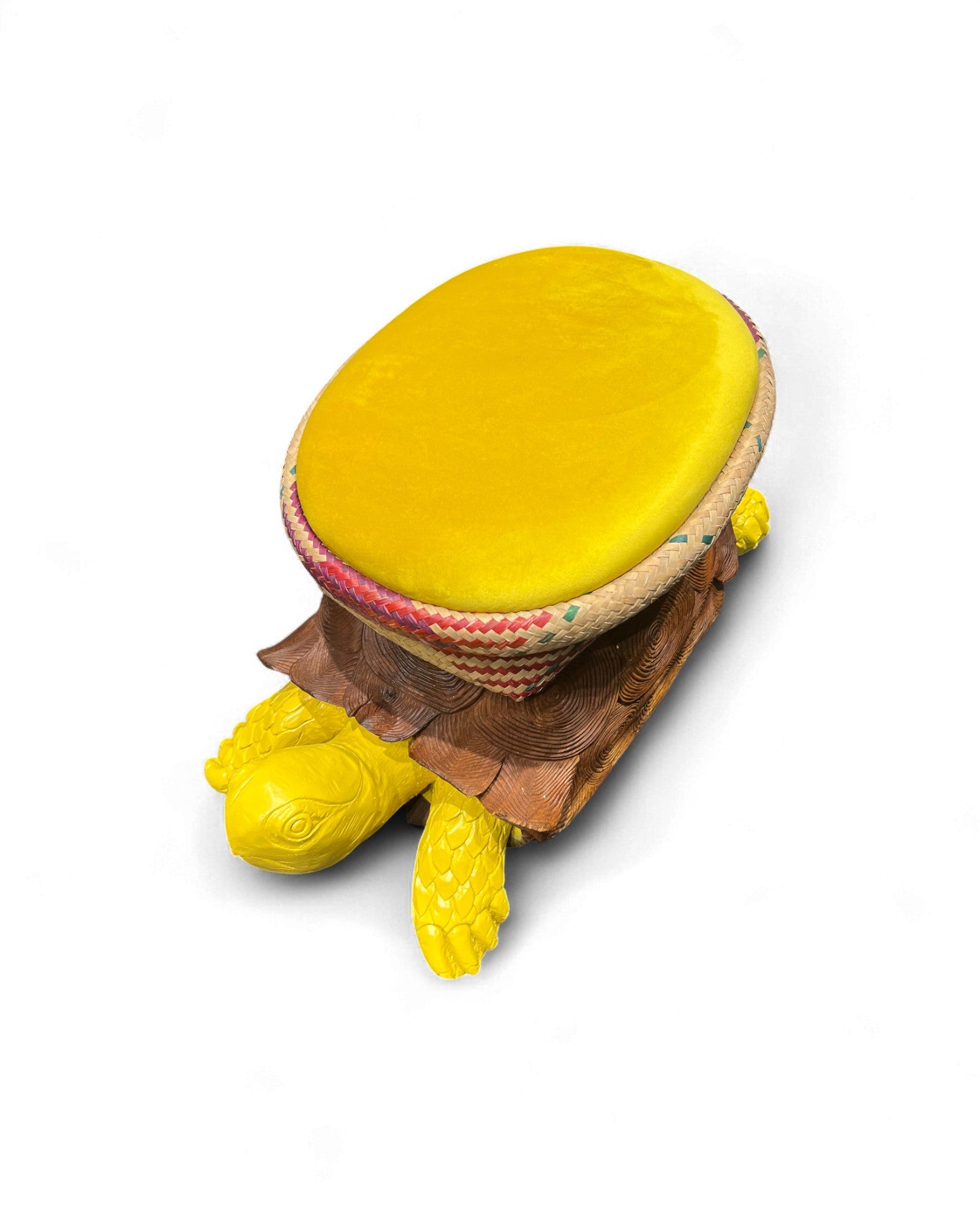 MASAYA - Turte Tote Basket Yellow