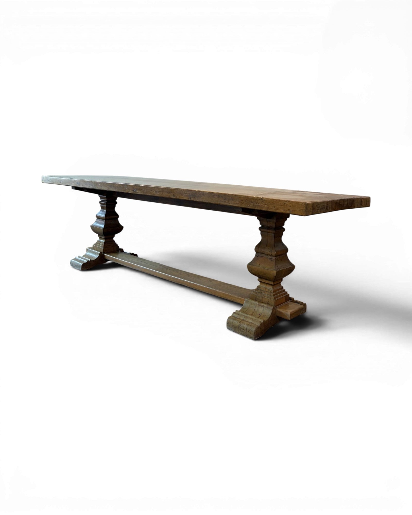 Long Oak Villa Cornaro Dining Table - Surround Living - 5
