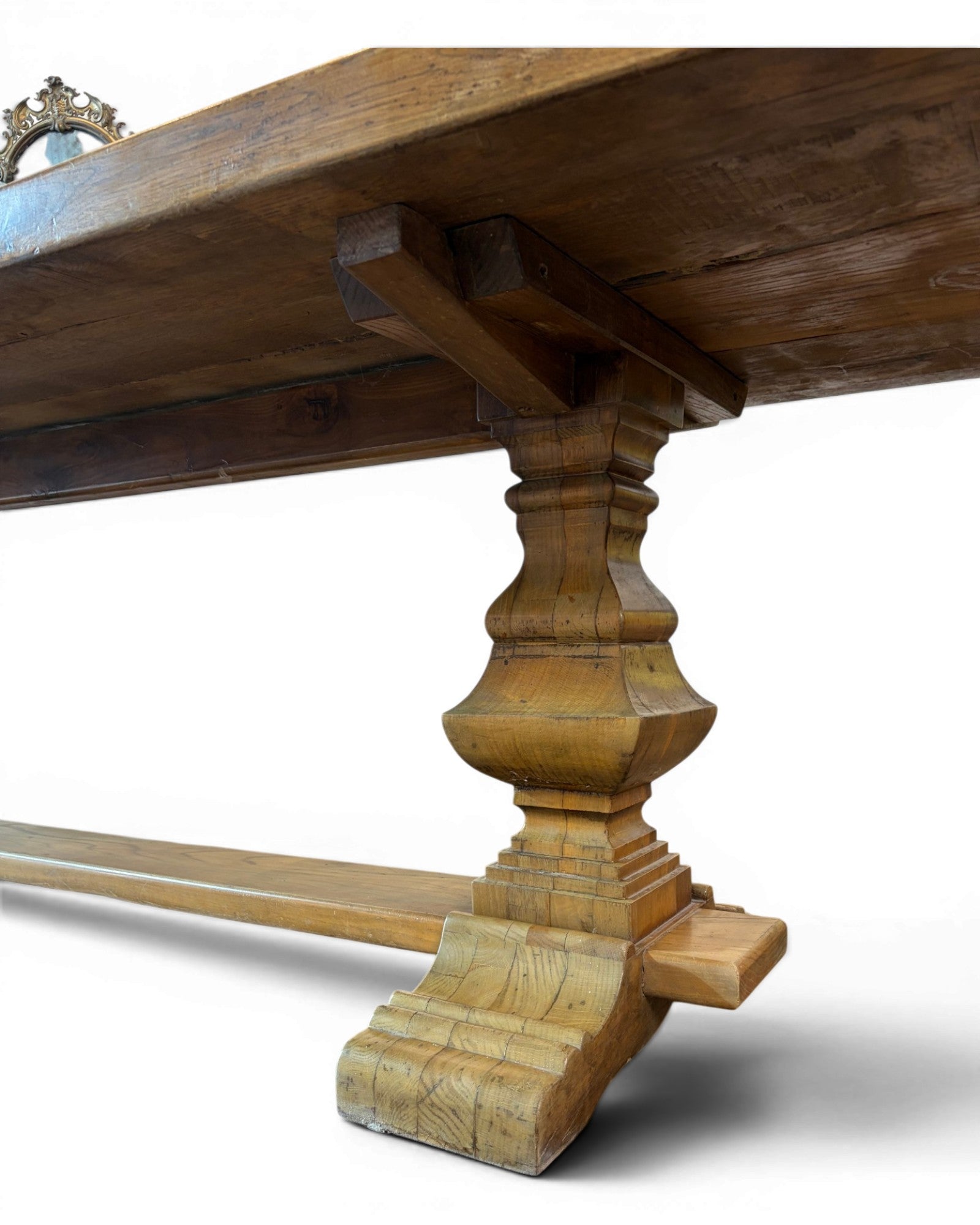 Long Oak Villa Cornaro Dining Table - Surround Living - 10