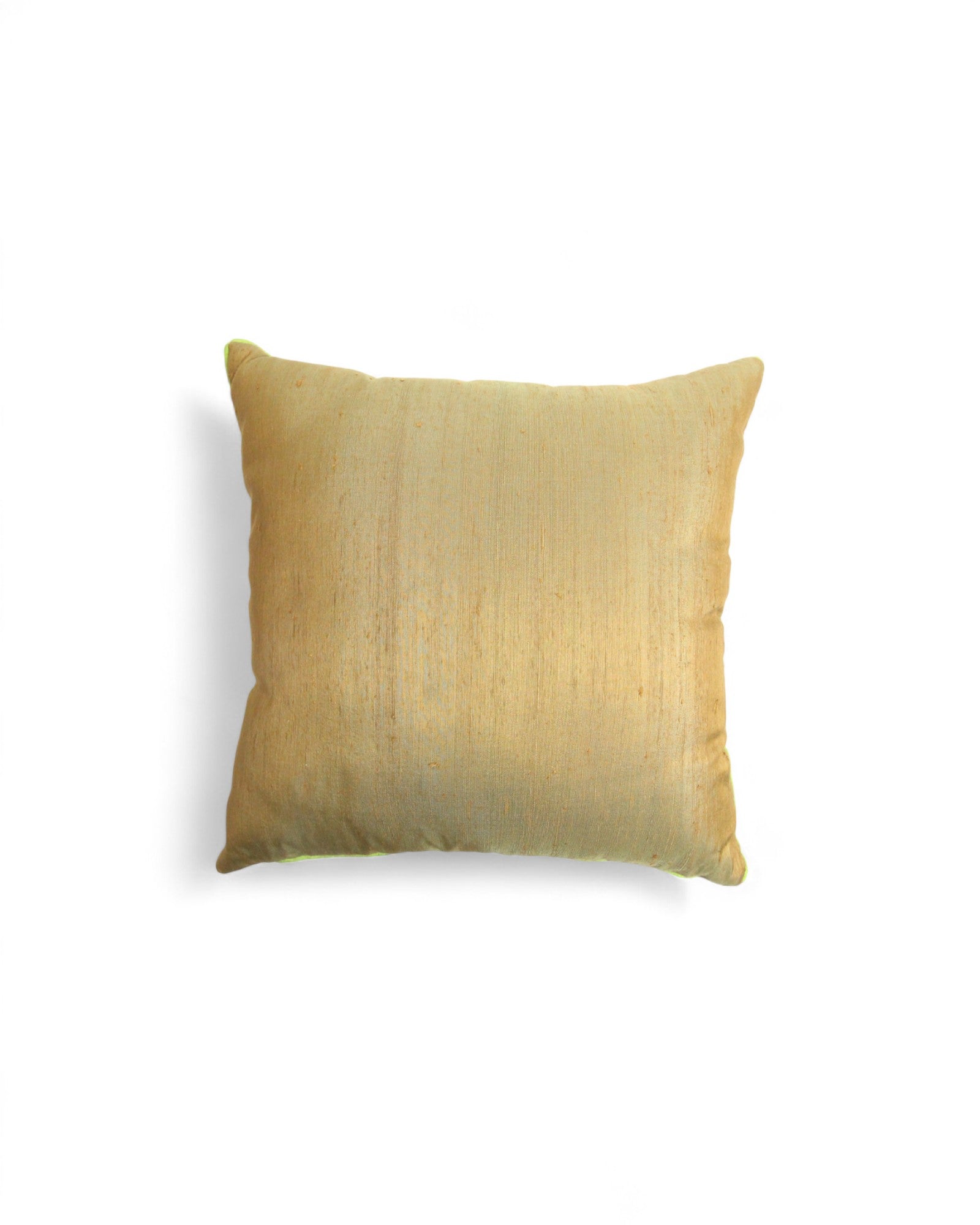 Square Silk Cushion Feat. Silk Piping
