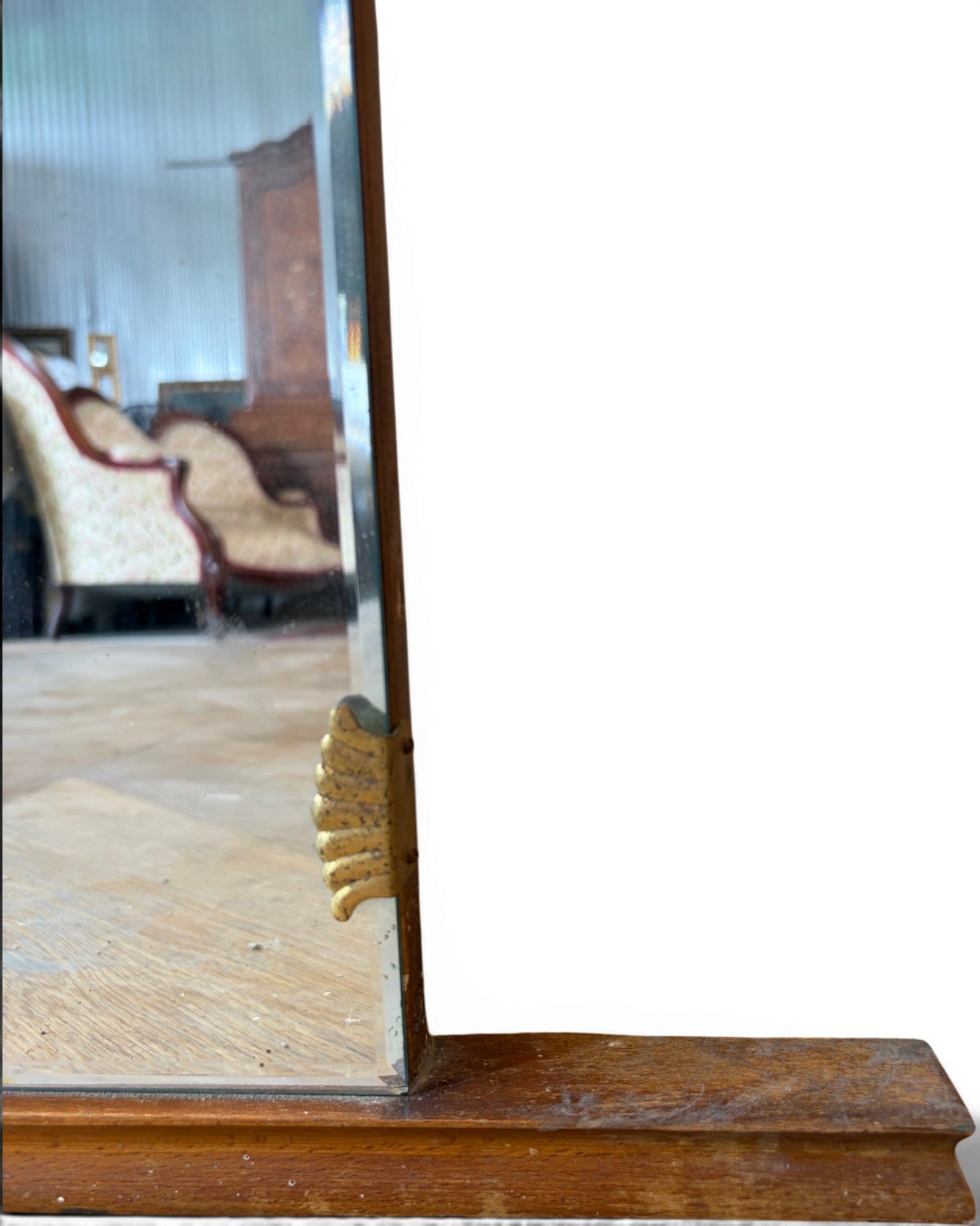 Mid Century Mountable Mirror in the Style of Paolo Buffa - Surround Living - 12