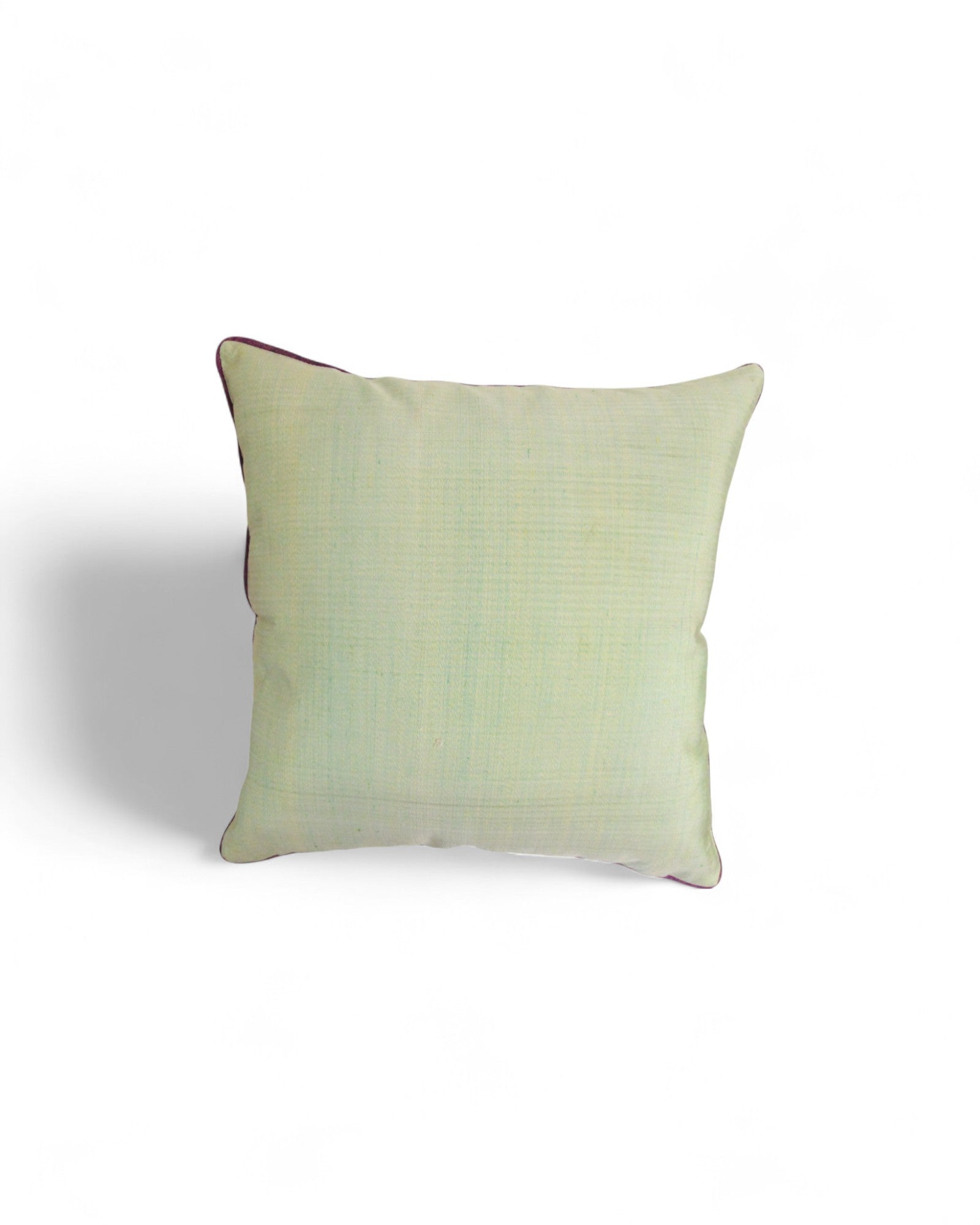 Square Silk Cushion Feat. Silk Piping