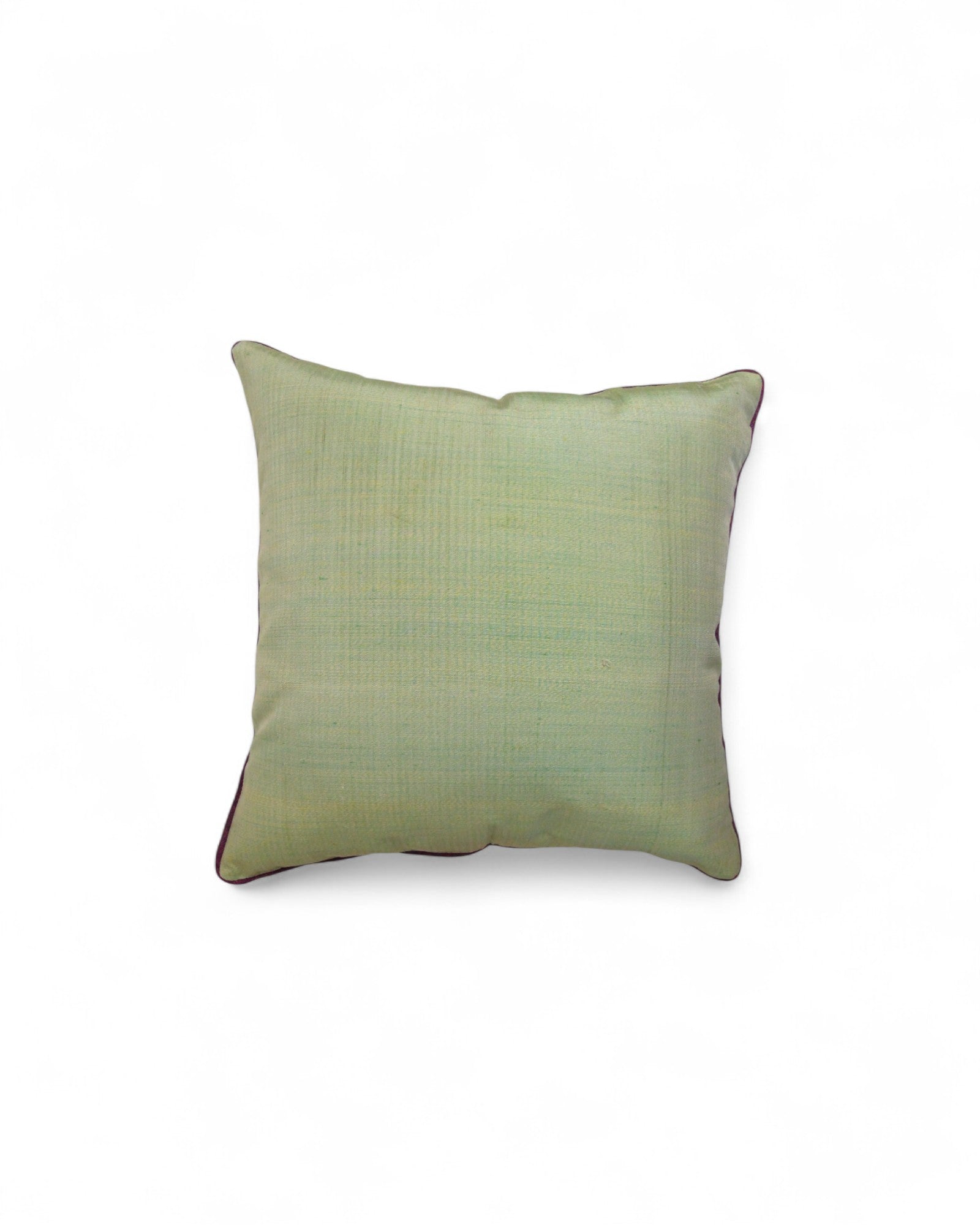 Square Silk Cushion Feat. Silk Piping