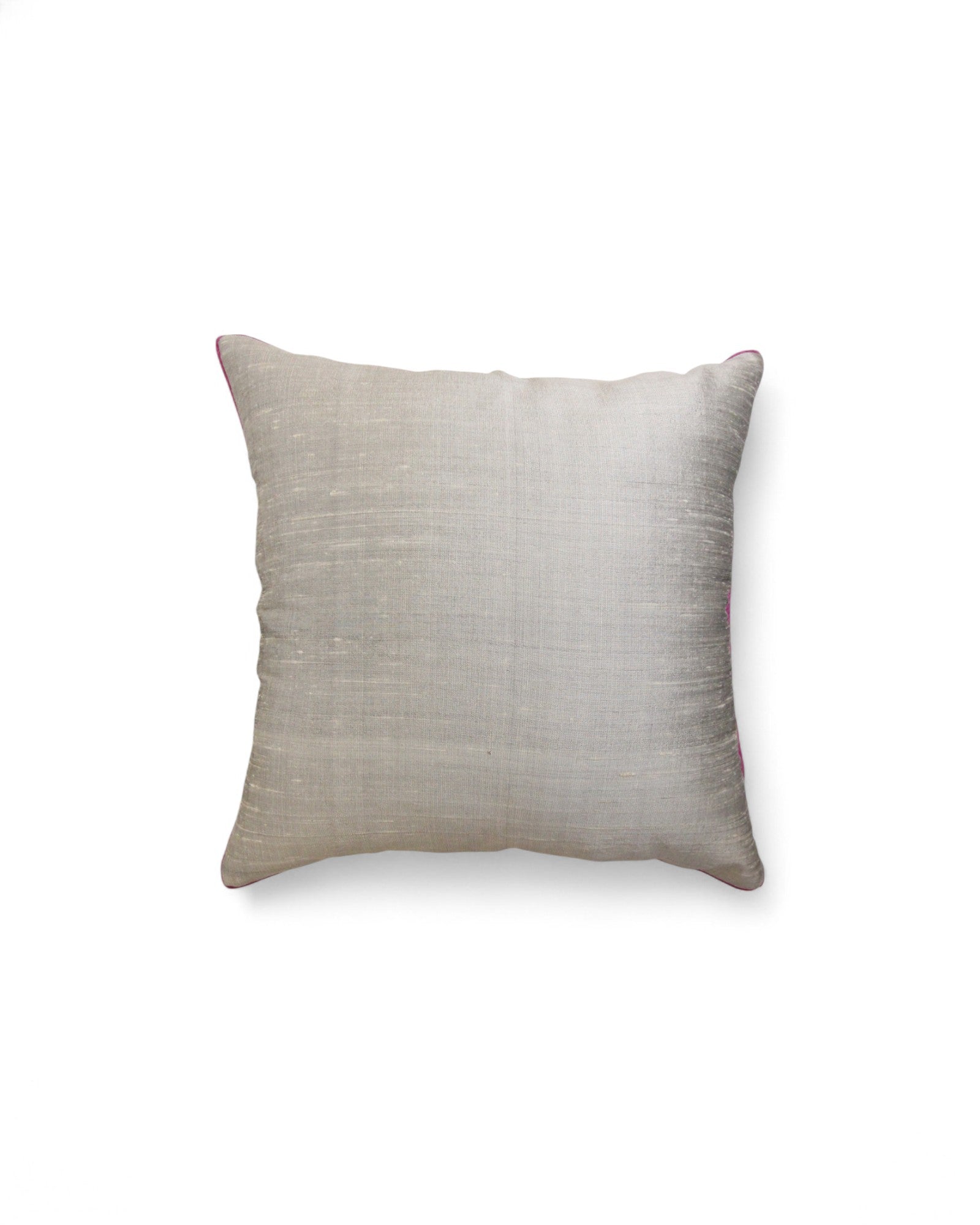 Square Silk Cushion Feat. Silk Piping