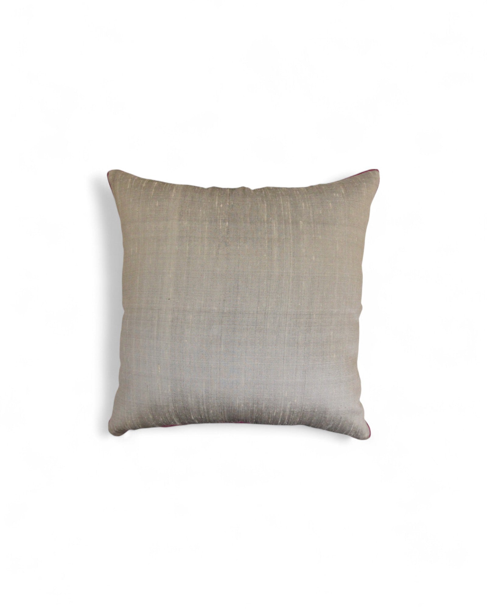 Square Silk Cushion Feat. Silk Piping