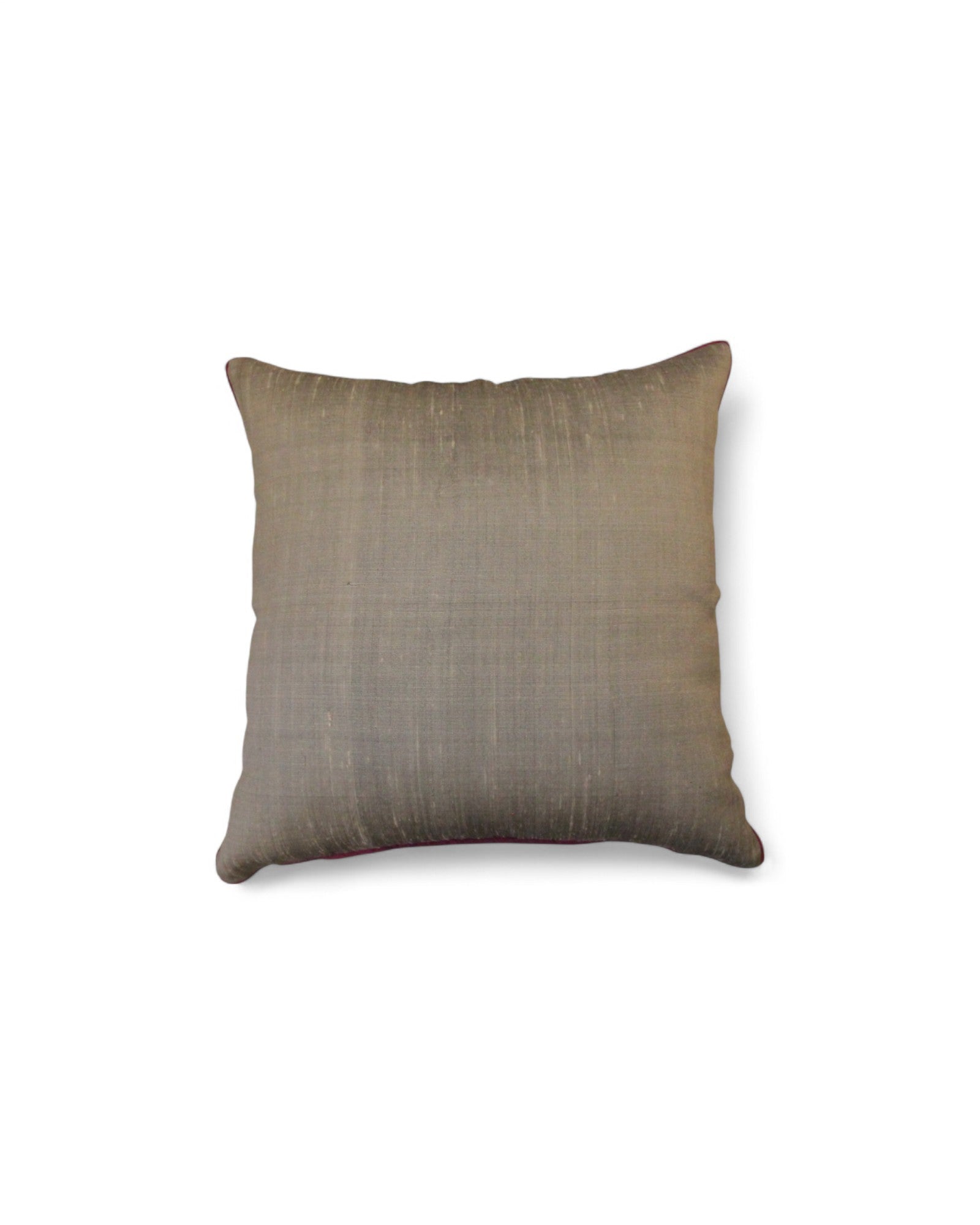 Square Silk Cushion Feat. Silk Piping