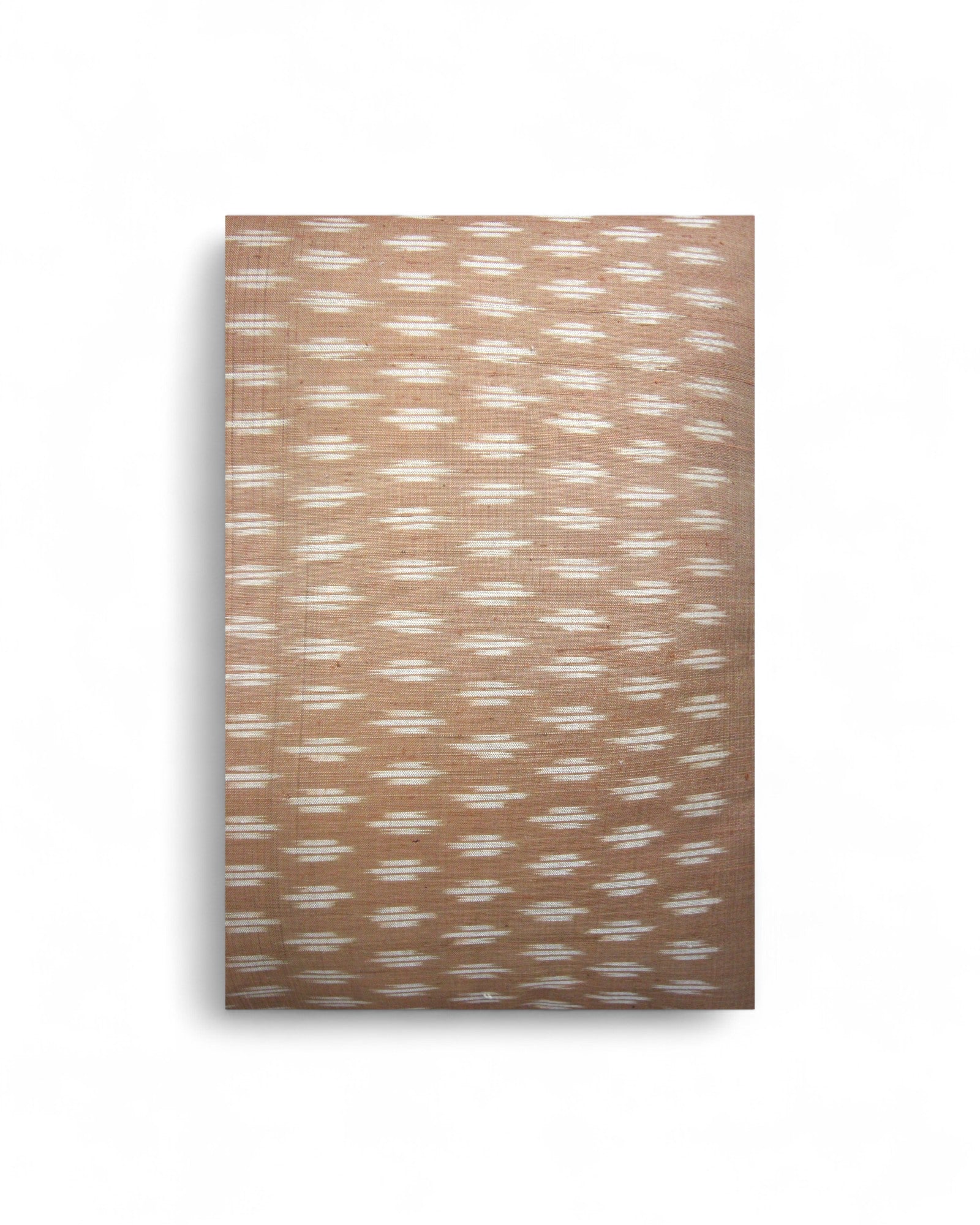 Handwoven Mudmee Silk Feat. Flat Piping Square Cushion - Beige Marble