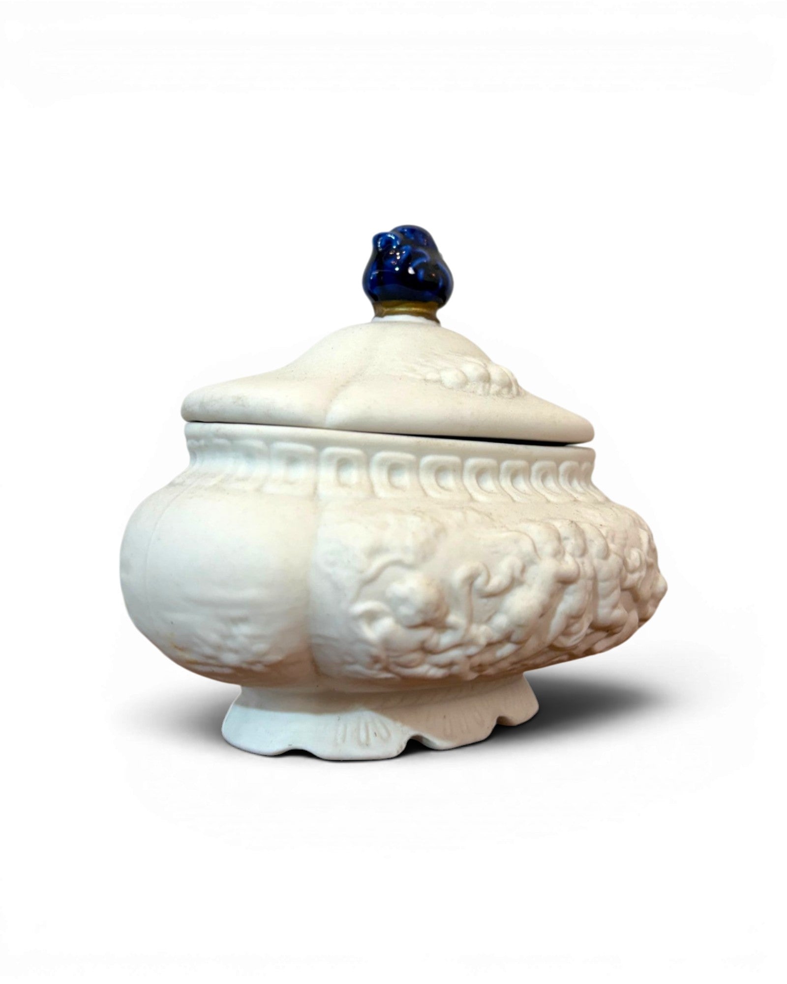 Bisquit Porcelain Renaissance Jewelry Box