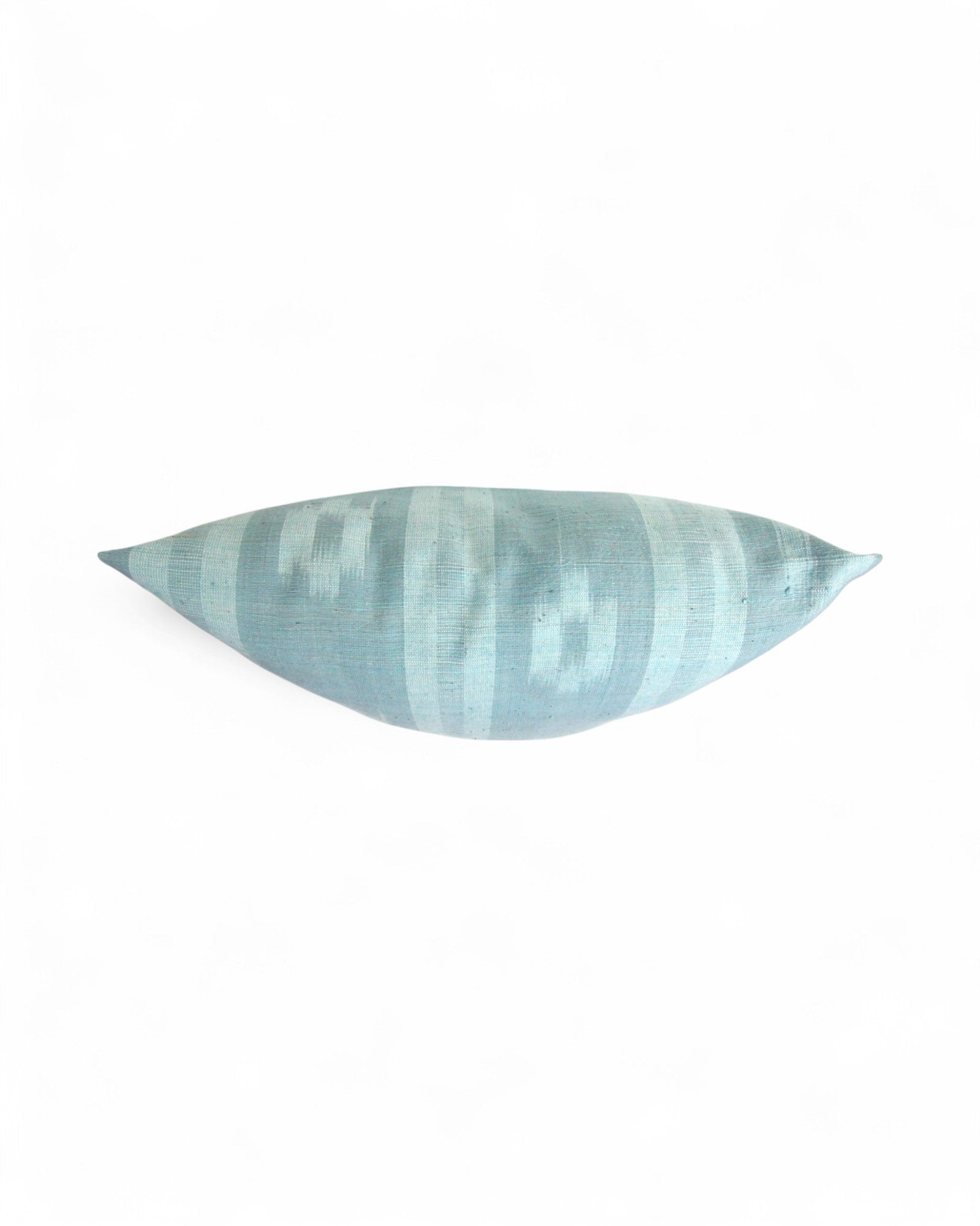 Warp Handwoven Mudmee Cotton Fabric Square Cushion - Shades of Blue