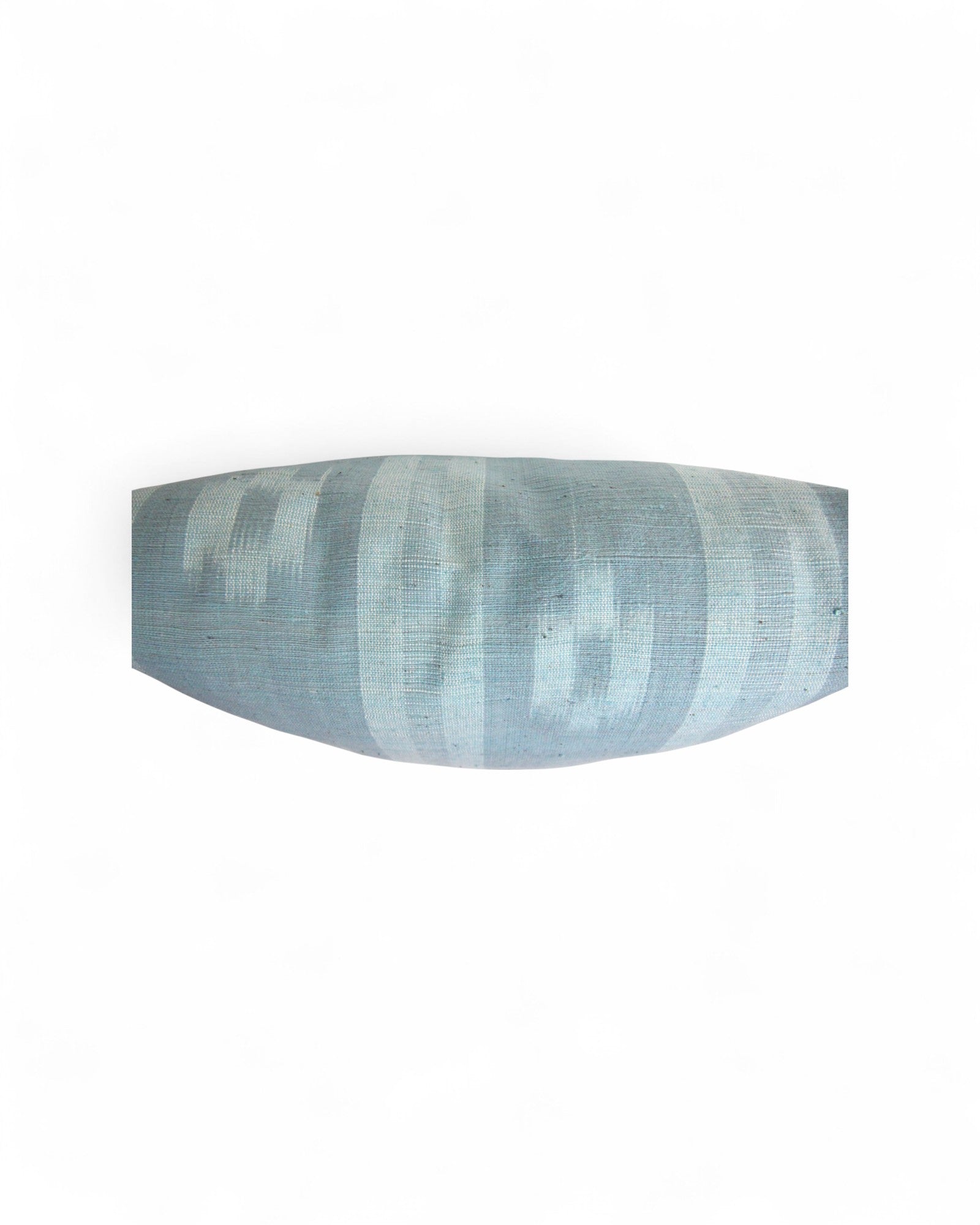 Warp Handwoven Mudmee Cotton Fabric Square Cushion - Shades of Blue