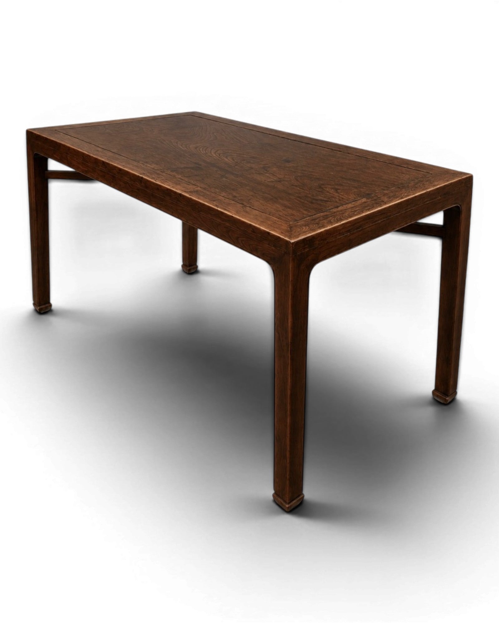 Qing Dynasty Lacquered Elm Wood Dining Table