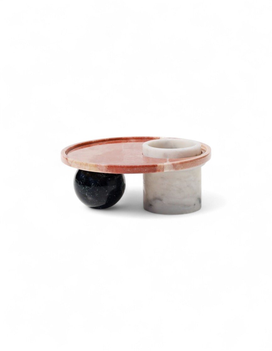The Buri Vase - Tray in Pink - Surround Living - 1