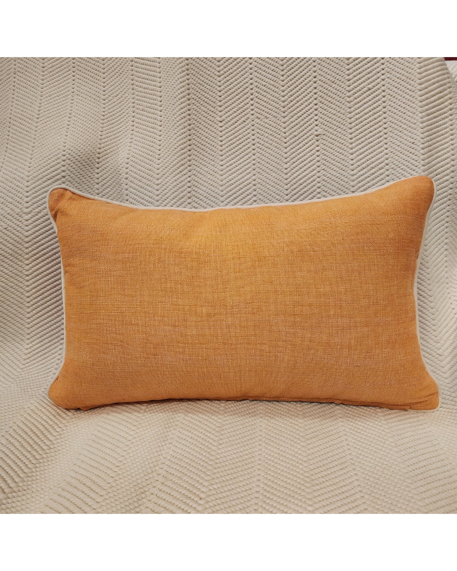 Handwoven Khit Lumbar Cushion - Pink & Baby Blue