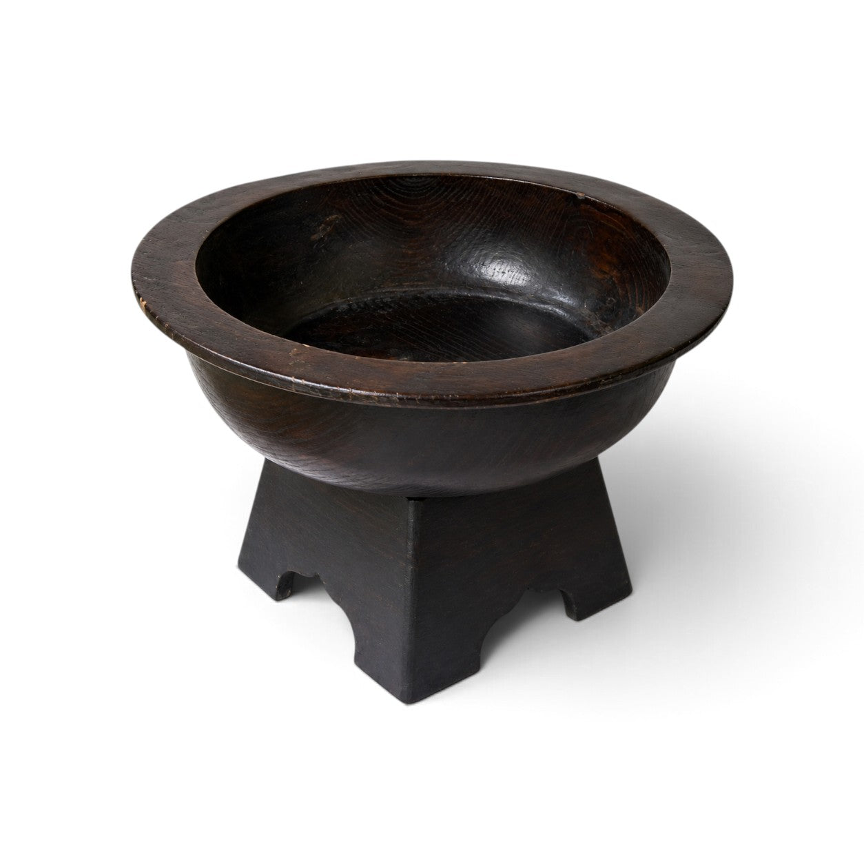 Korean Wooden Hamji Small Side Table