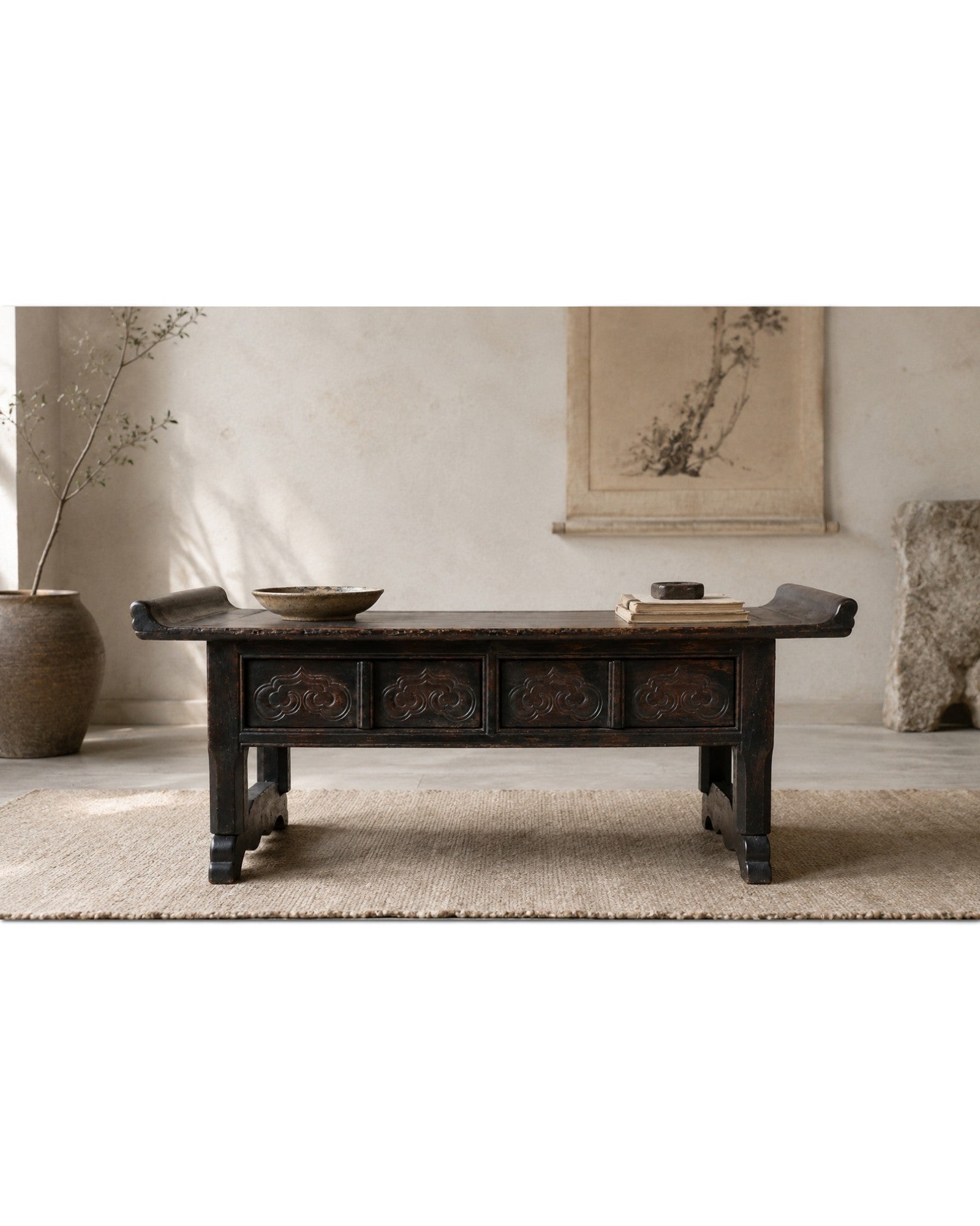 Low Writing Desk (Gyeongsang, 經床) Joseon Dynasty. Korea