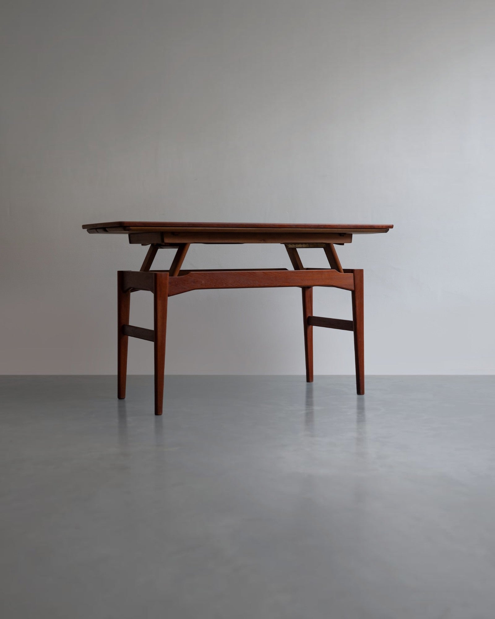Teak Elevation Table by N.B Mobelfabrik, Randers