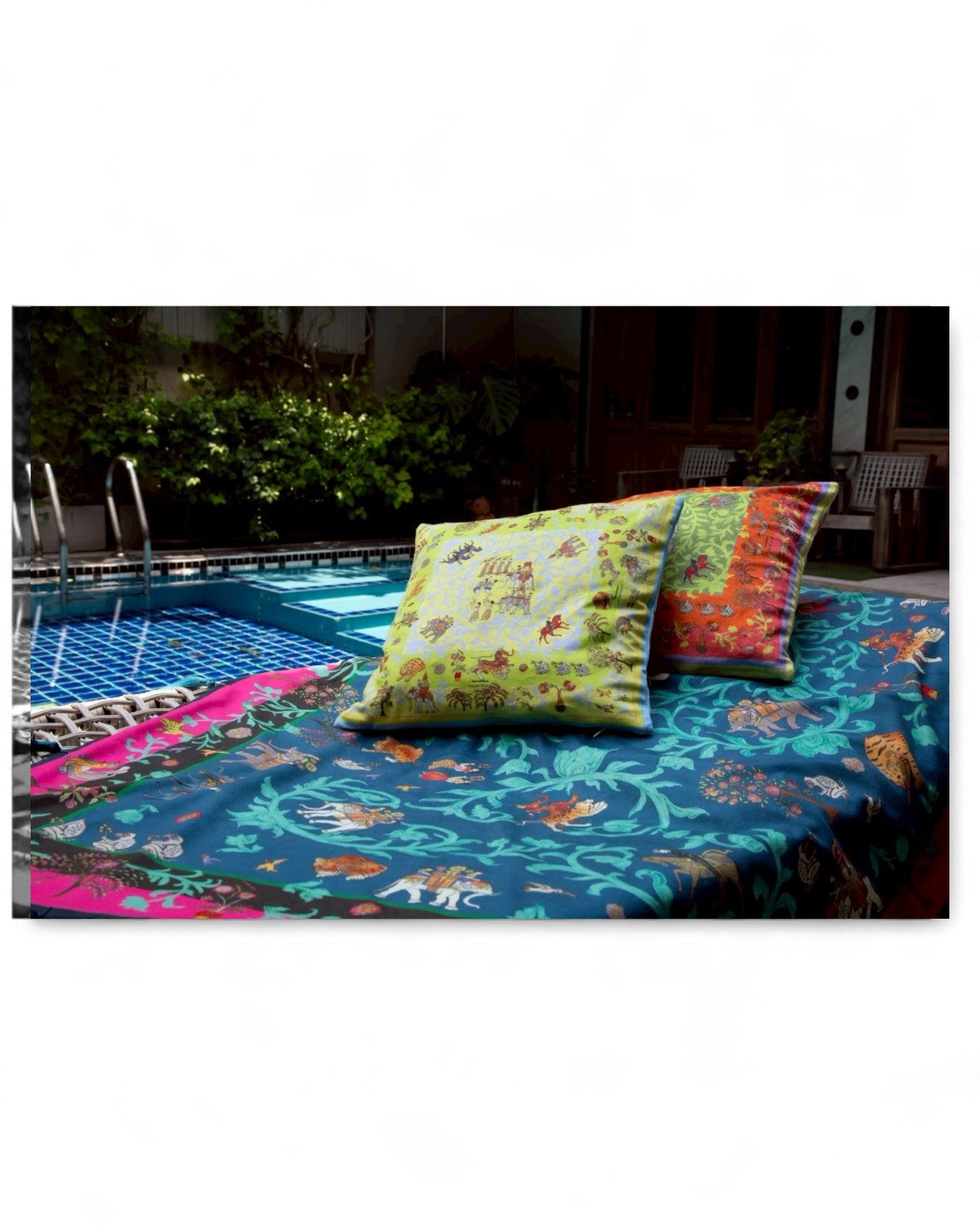 Silk Pillowcases – Thai Fairy Tales Print (Set of 2)