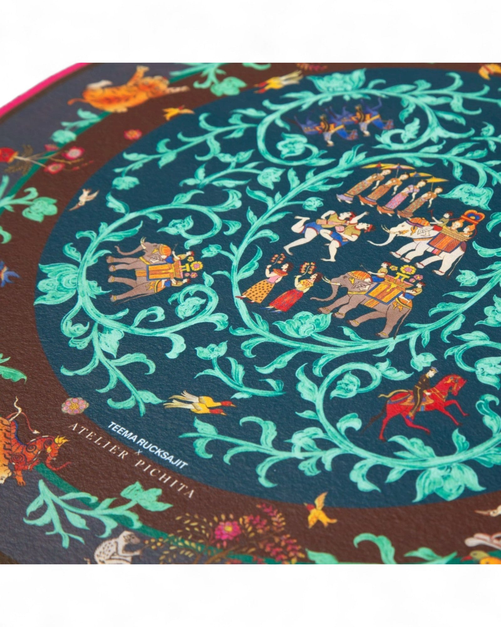 Thai Fairy Tale Place Mat Circular - Set of 4