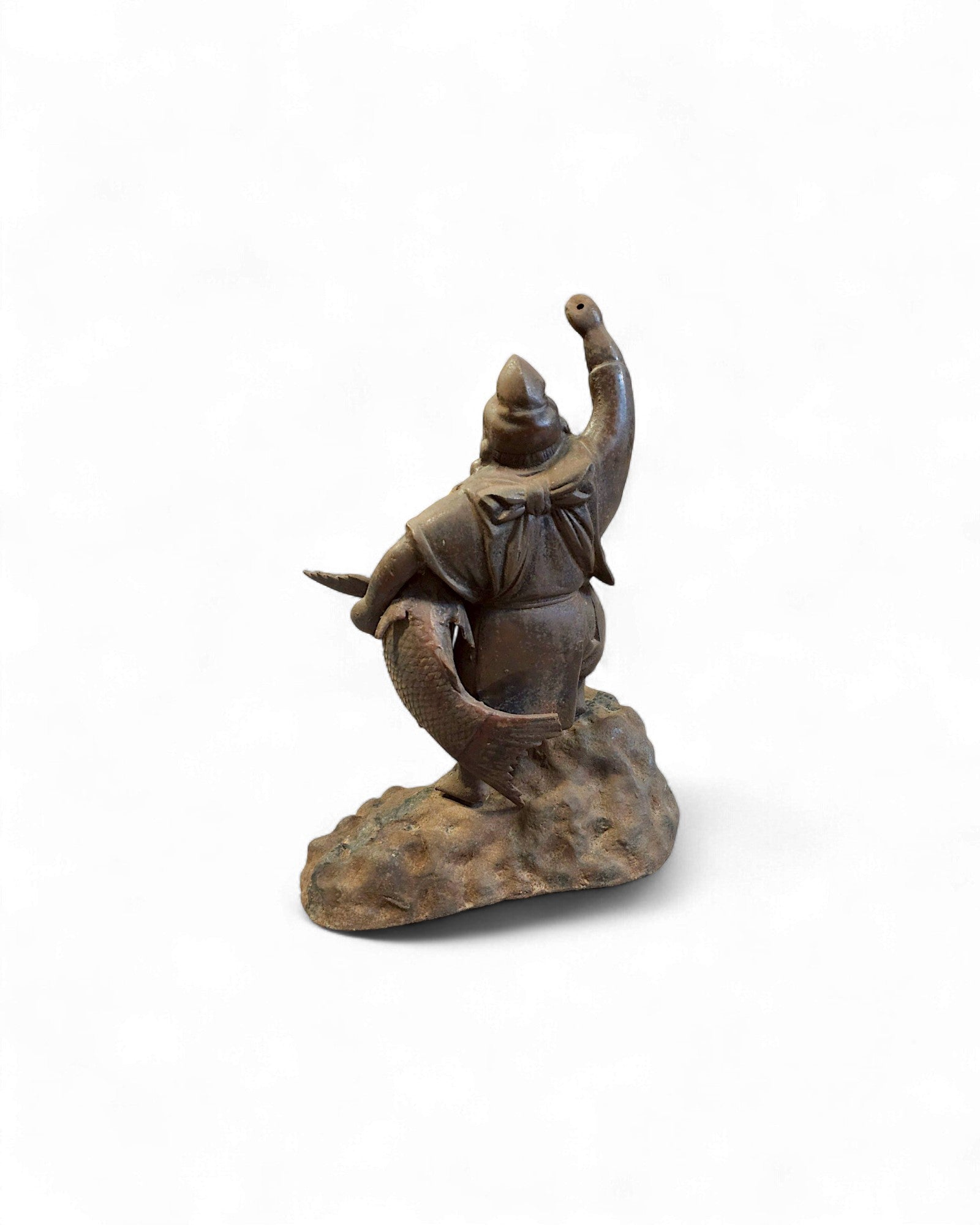 Bronze Ebisu Diety with Sea Bream