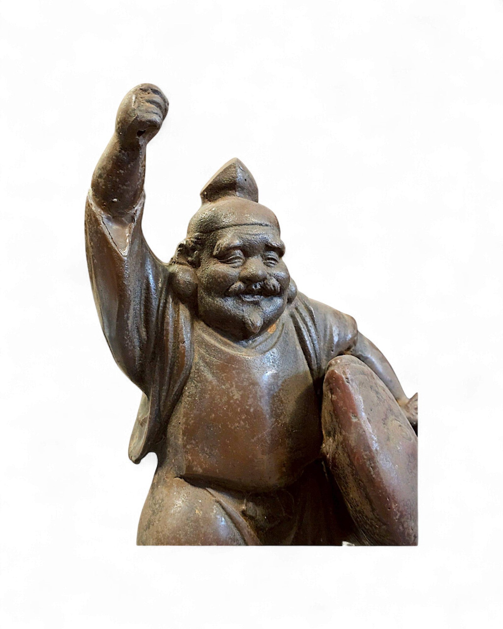 Bronze Ebisu Diety with Sea Bream